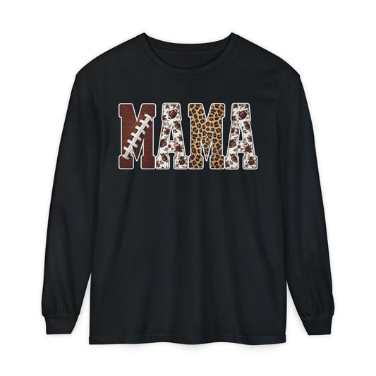 Mama Football Long Sleeve T-Shirt