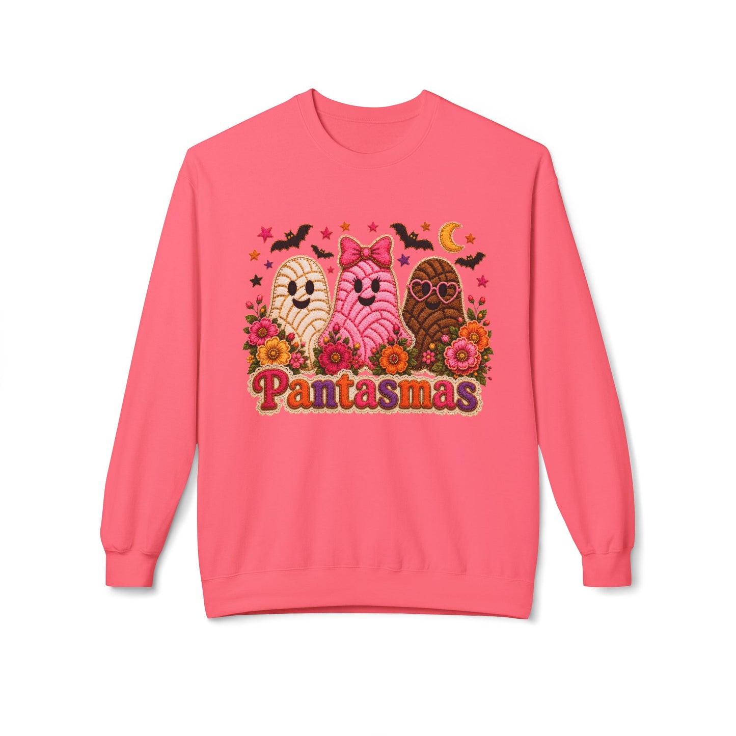 Halloween Conchas Midweight Softstyle Fleece Crewneck Sweatshirt