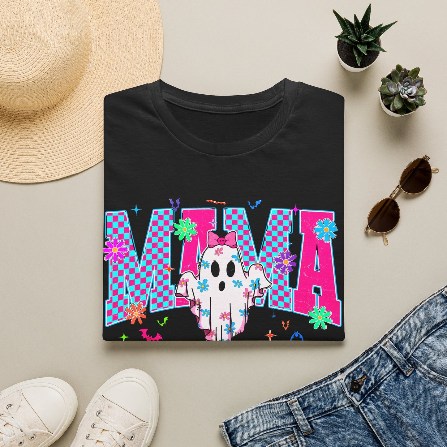 Mama Ghost Softstyle T-Shirt