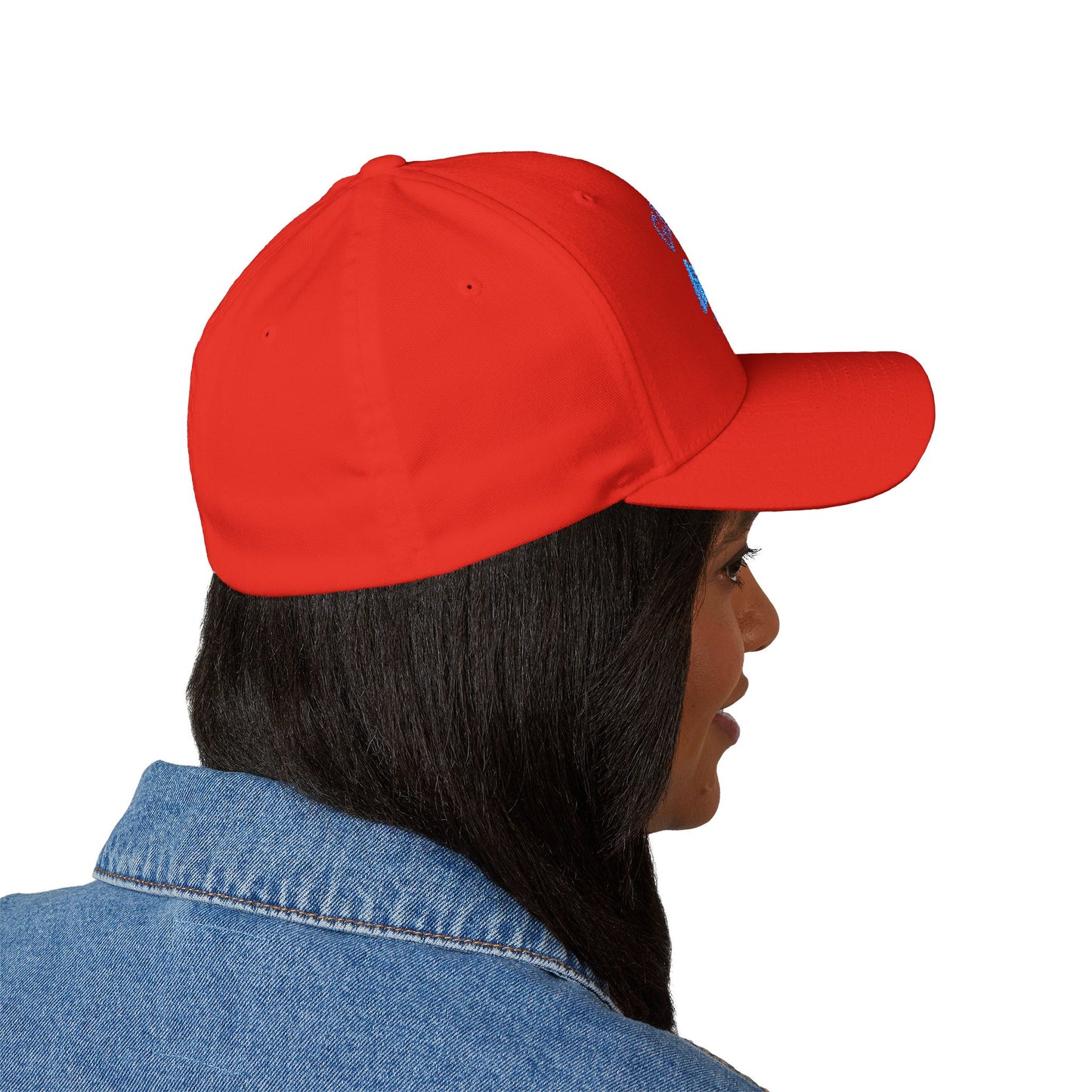 Grandma's Little Man Closed-Back Structured Cap (Embroidery)