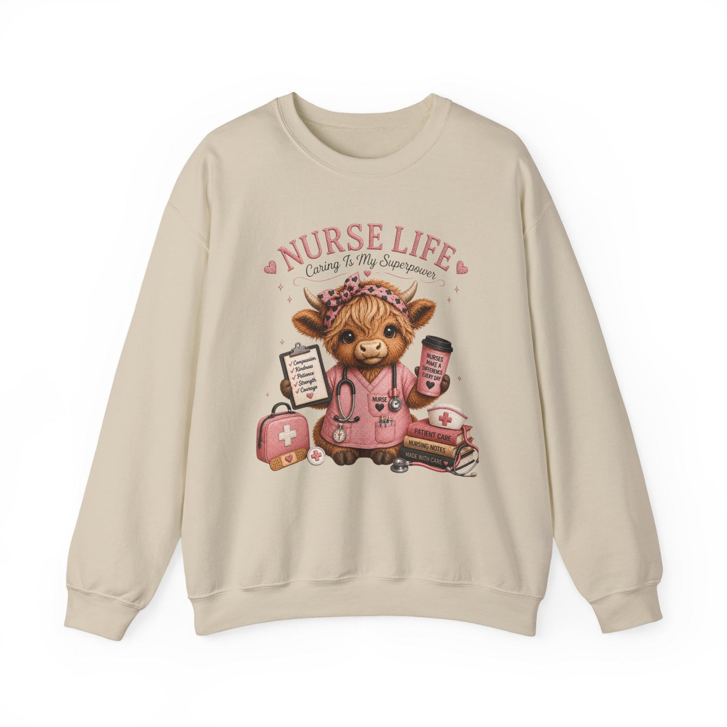 Nurse Life Crewneck Sweatshirt