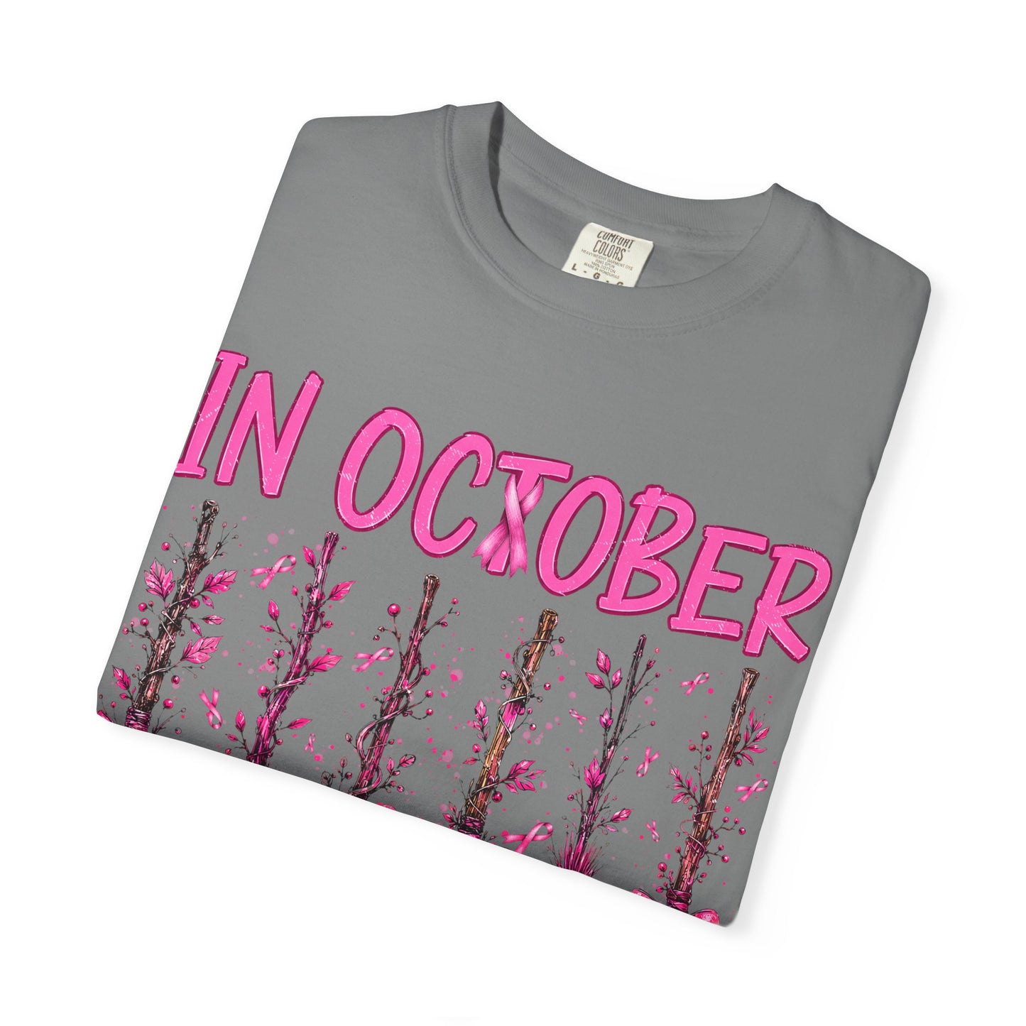 In October We Were Pink T-shirt