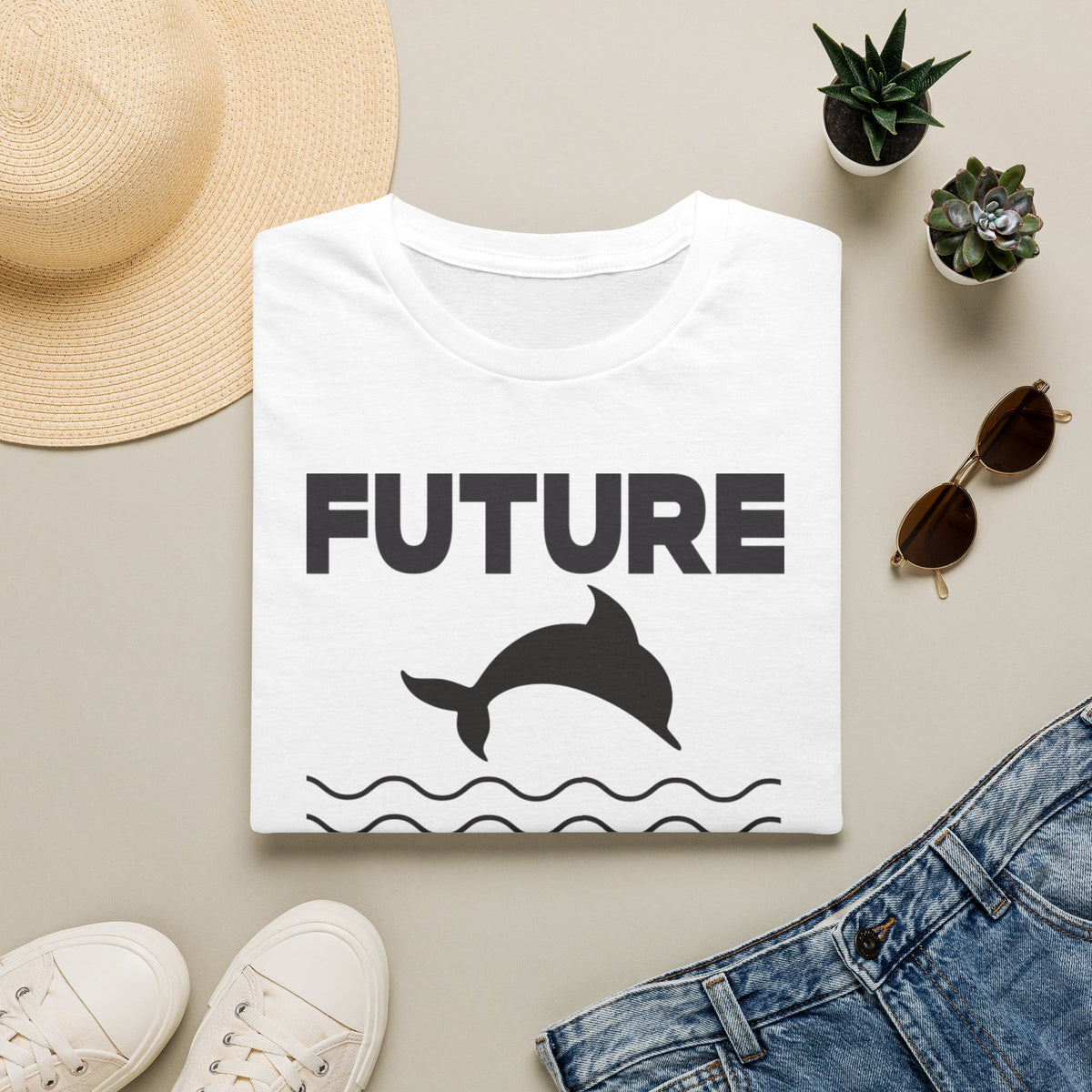 Future Marine Bioligst Unisex Softstyle T-Shirt