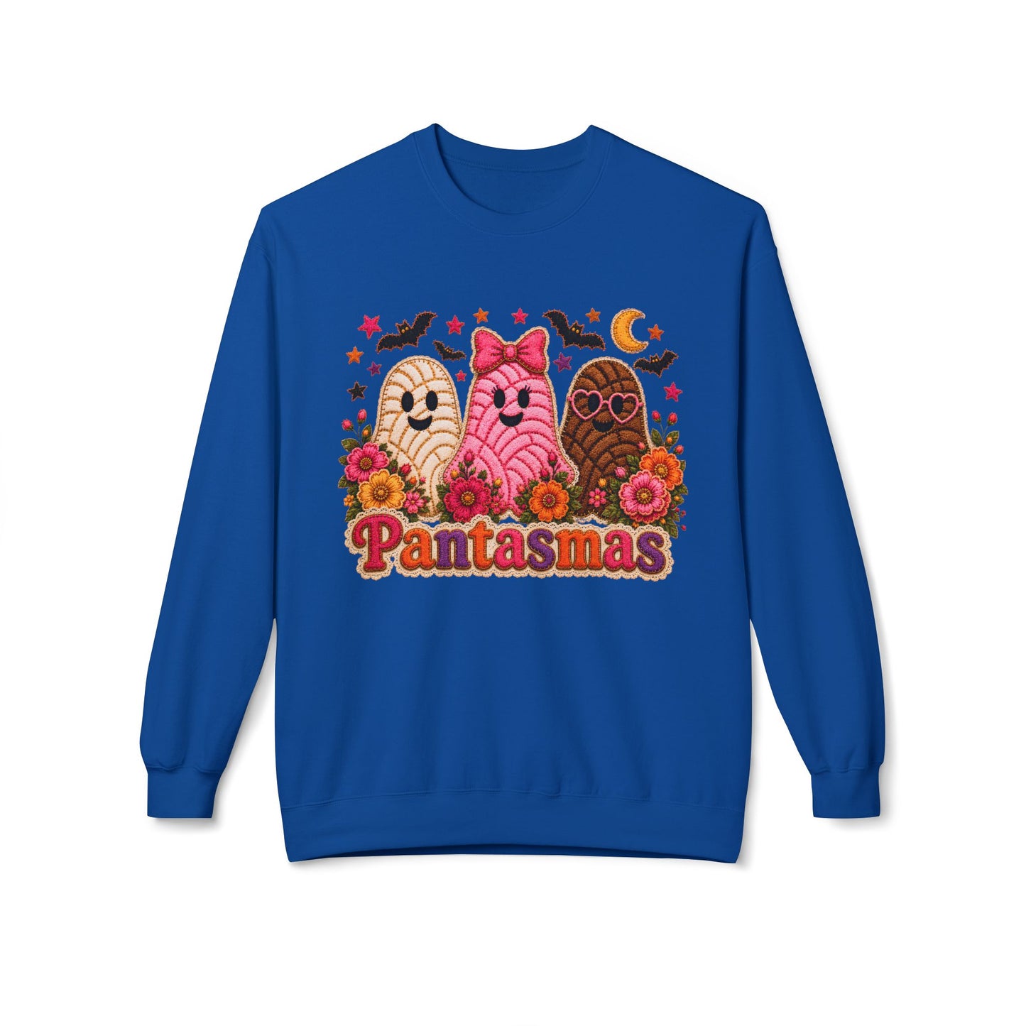 Halloween Conchas Midweight Softstyle Fleece Crewneck Sweatshirt