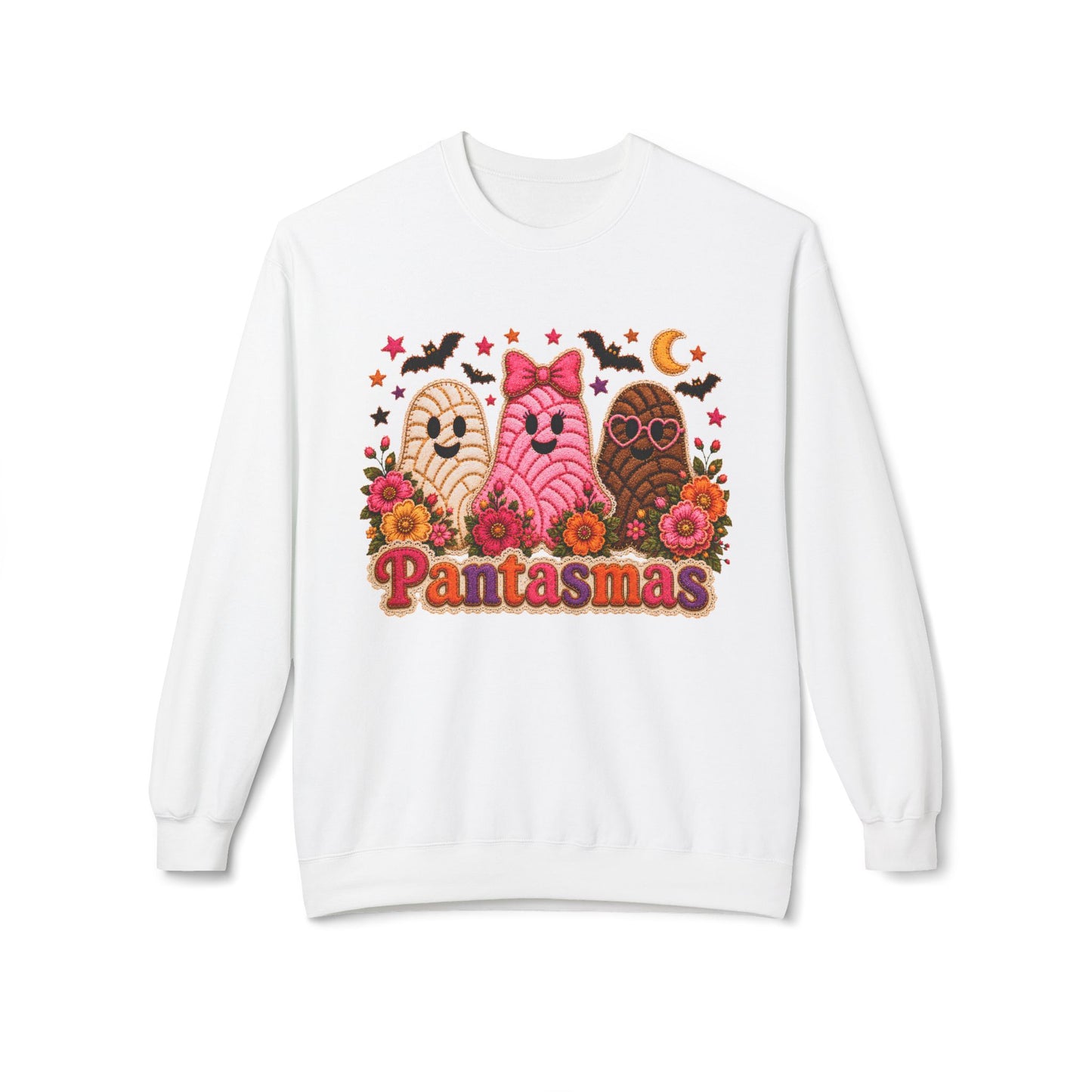 Halloween Conchas Midweight Softstyle Fleece Crewneck Sweatshirt