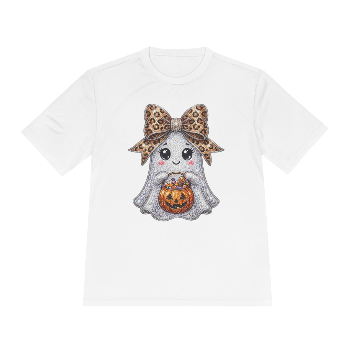 Mom Bling Ghost Moisture Wicking Tee