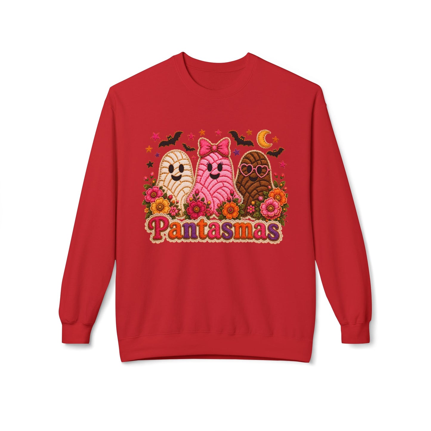 Halloween Conchas Midweight Softstyle Fleece Crewneck Sweatshirt