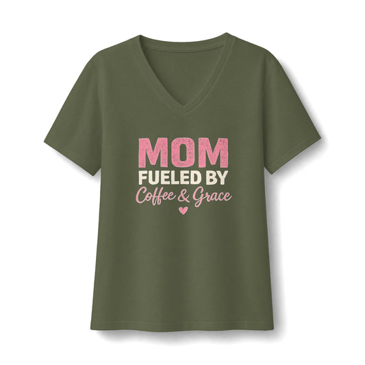 Women's Relaxed Jersey Short Sleeve V-Neck Tee