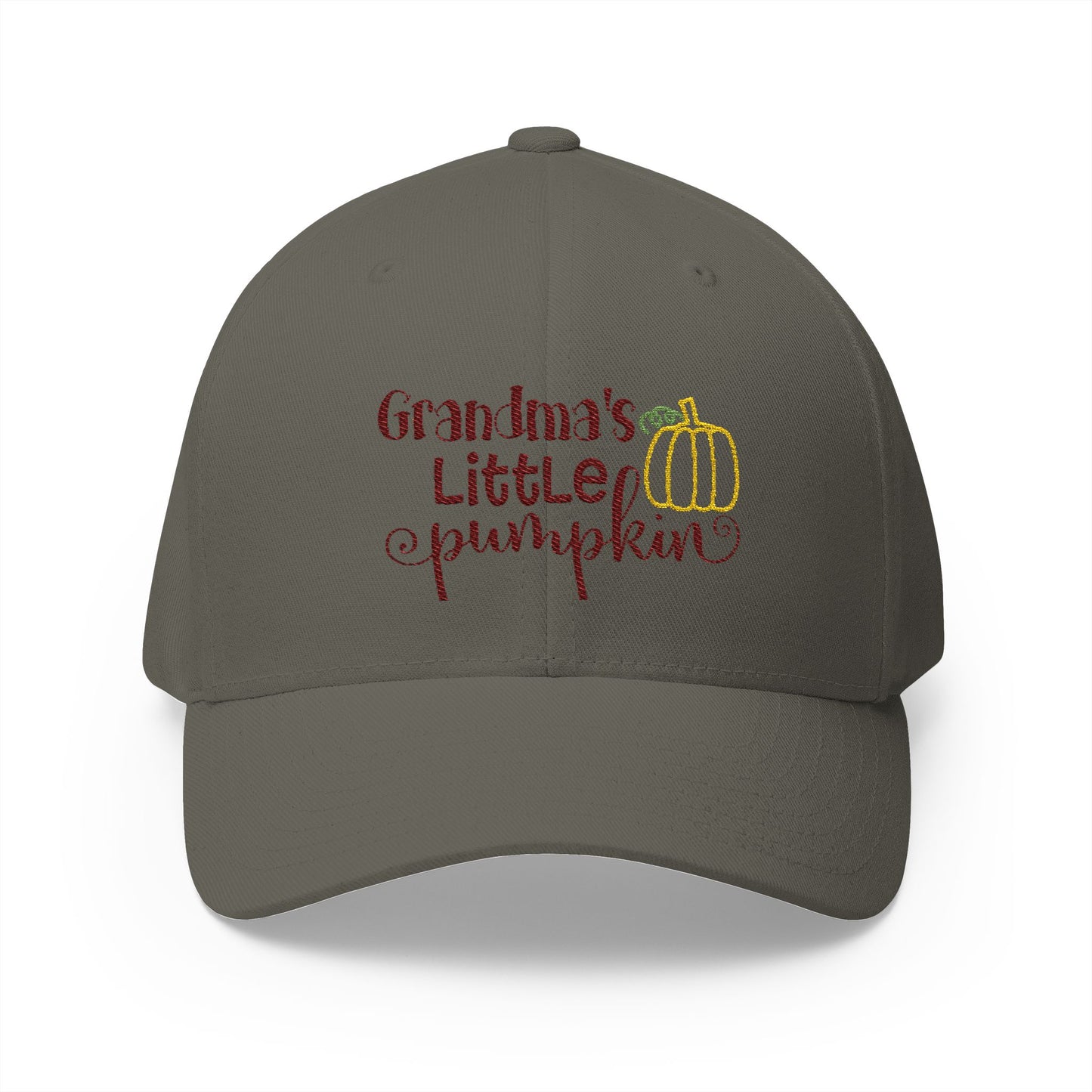 Grandma's Little Pumpkin Structured Cap (Embroidery)