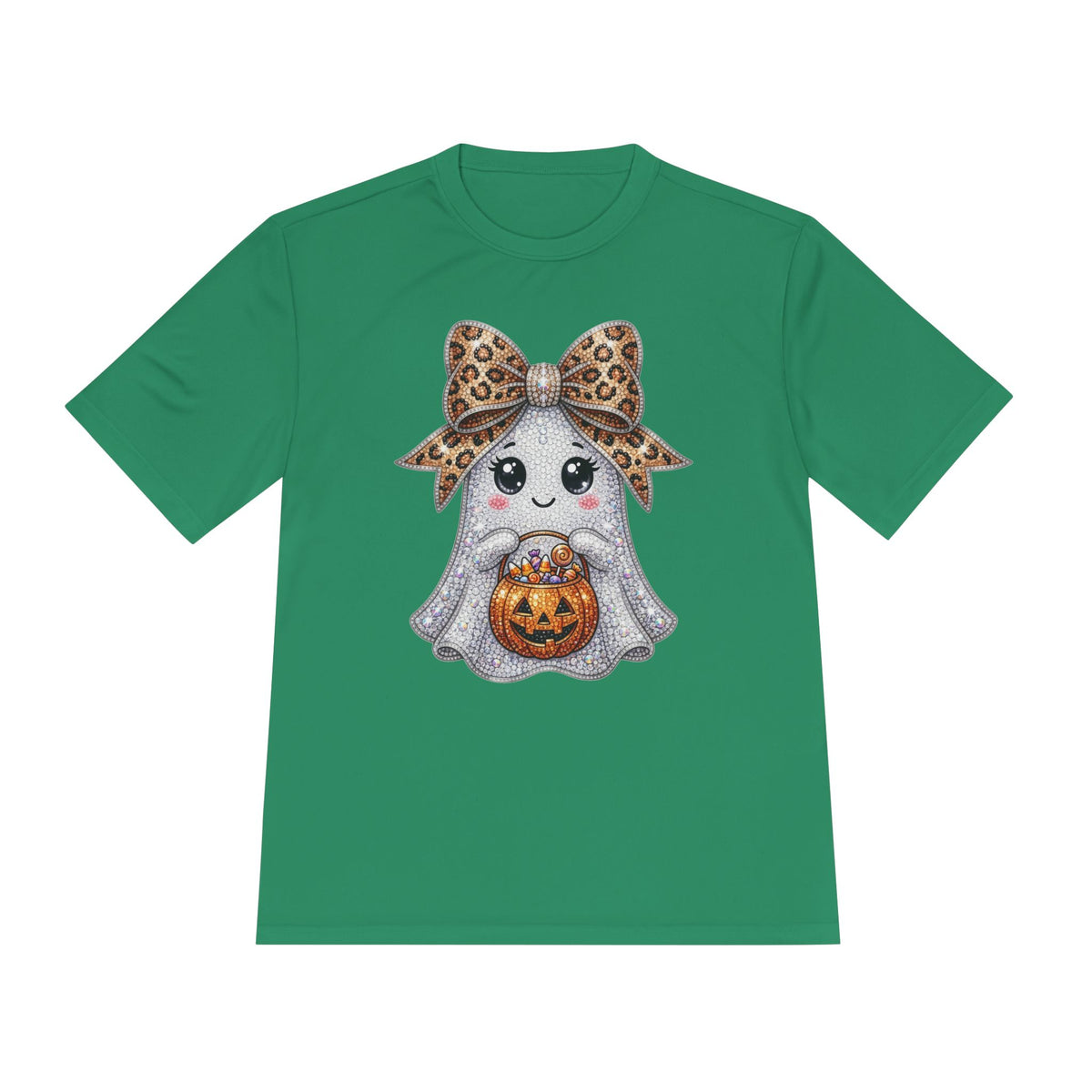 Mom Bling Ghost Moisture Wicking Tee