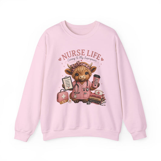 Nurse Life Crewneck Sweatshirt
