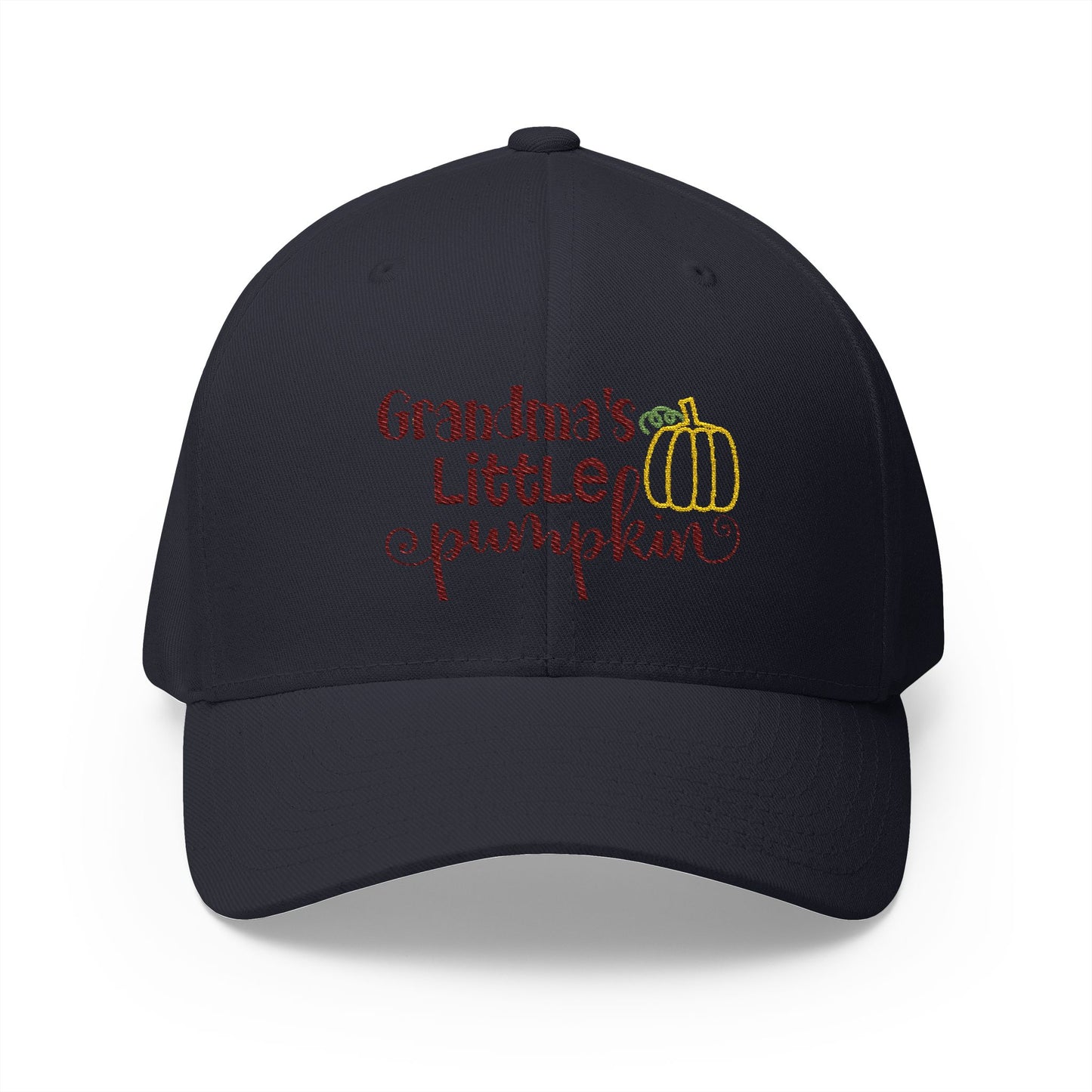 Grandma's Little Pumpkin Structured Cap (Embroidery)