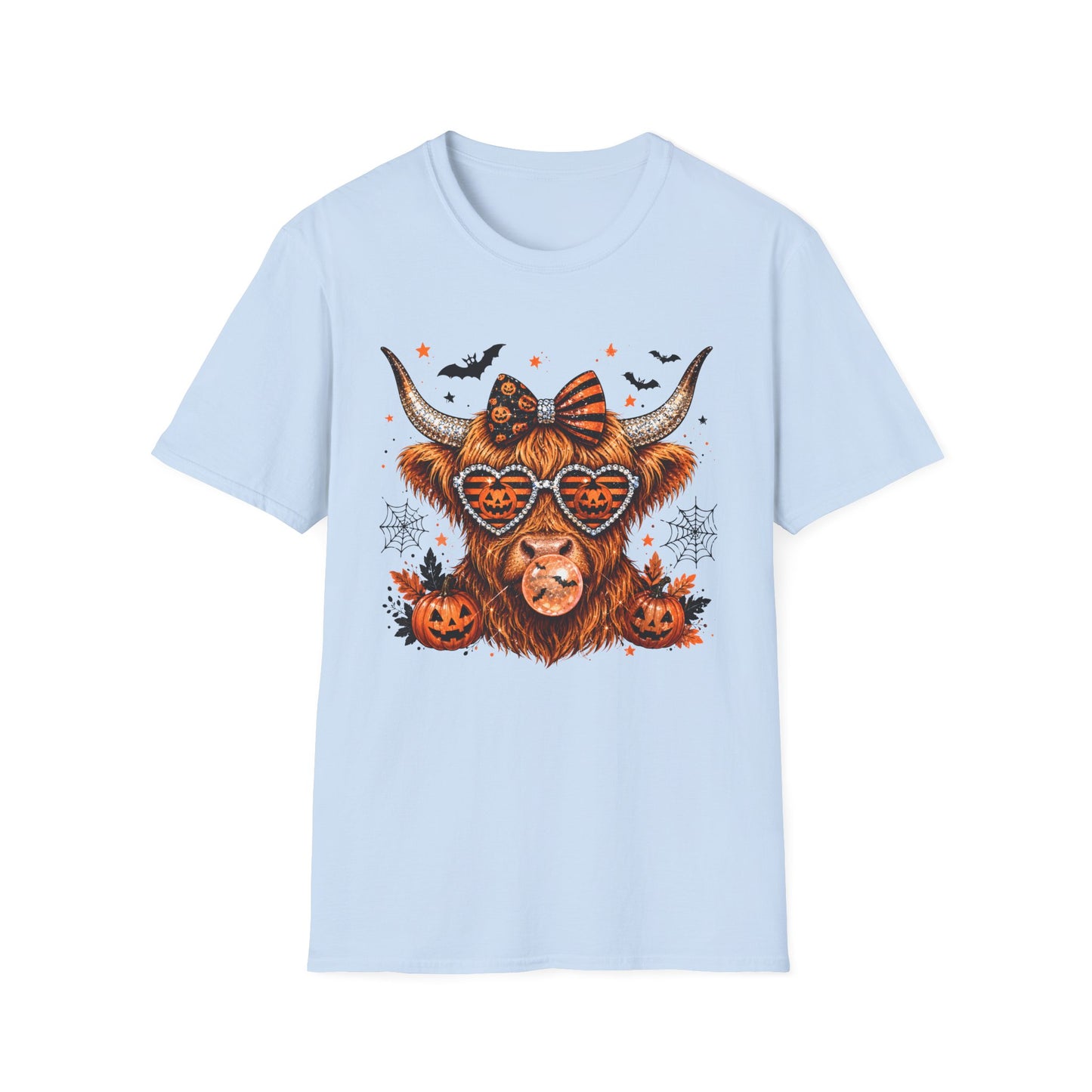 Halloween/Harvest Cow Softstyle T-Shirt