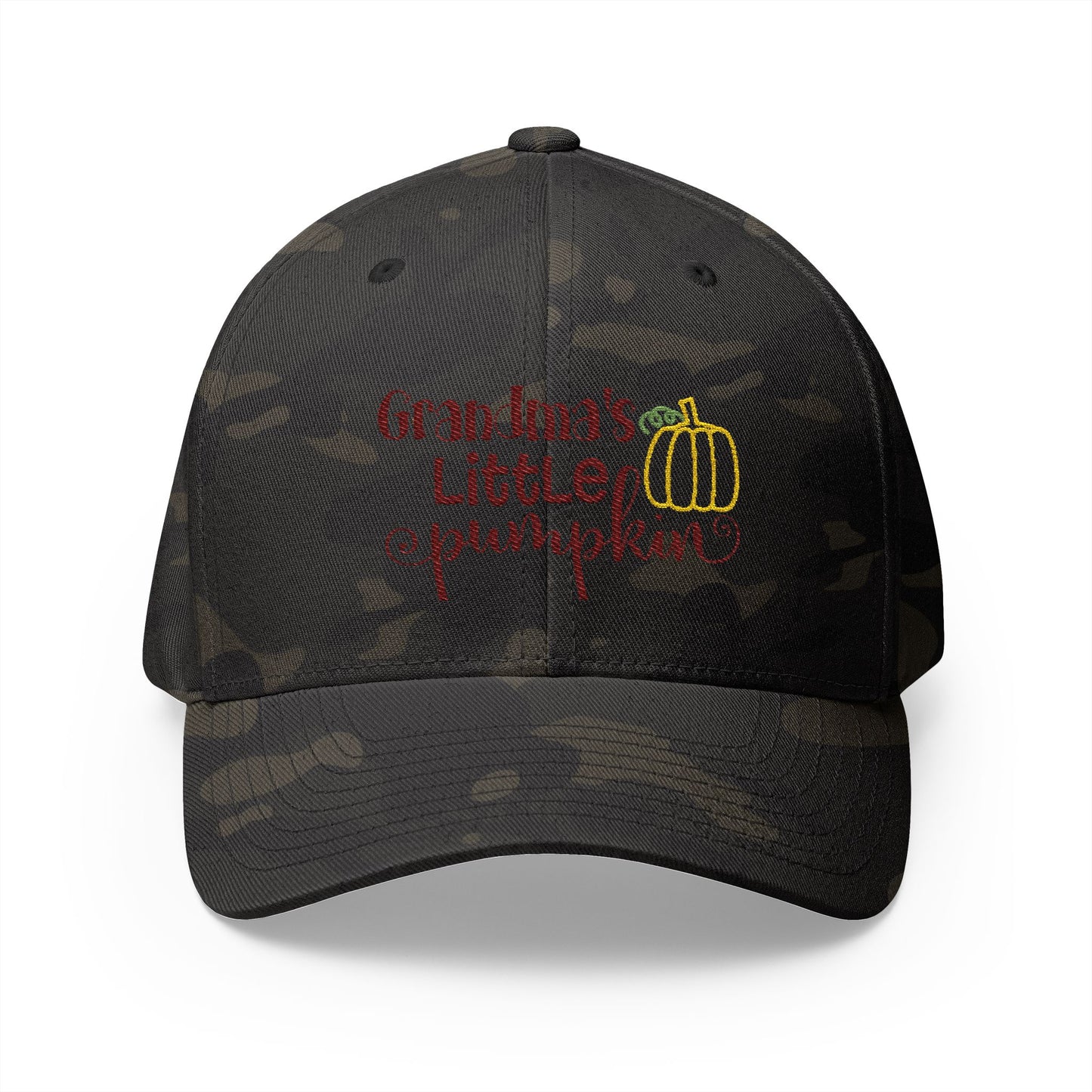 Grandma's Little Pumpkin Structured Cap (Embroidery)