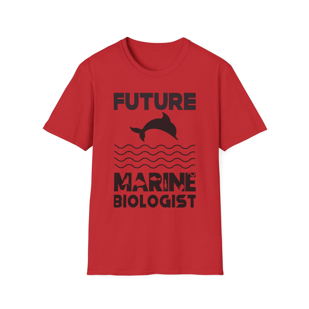 Future Marine Bioligst Unisex Softstyle T-Shirt