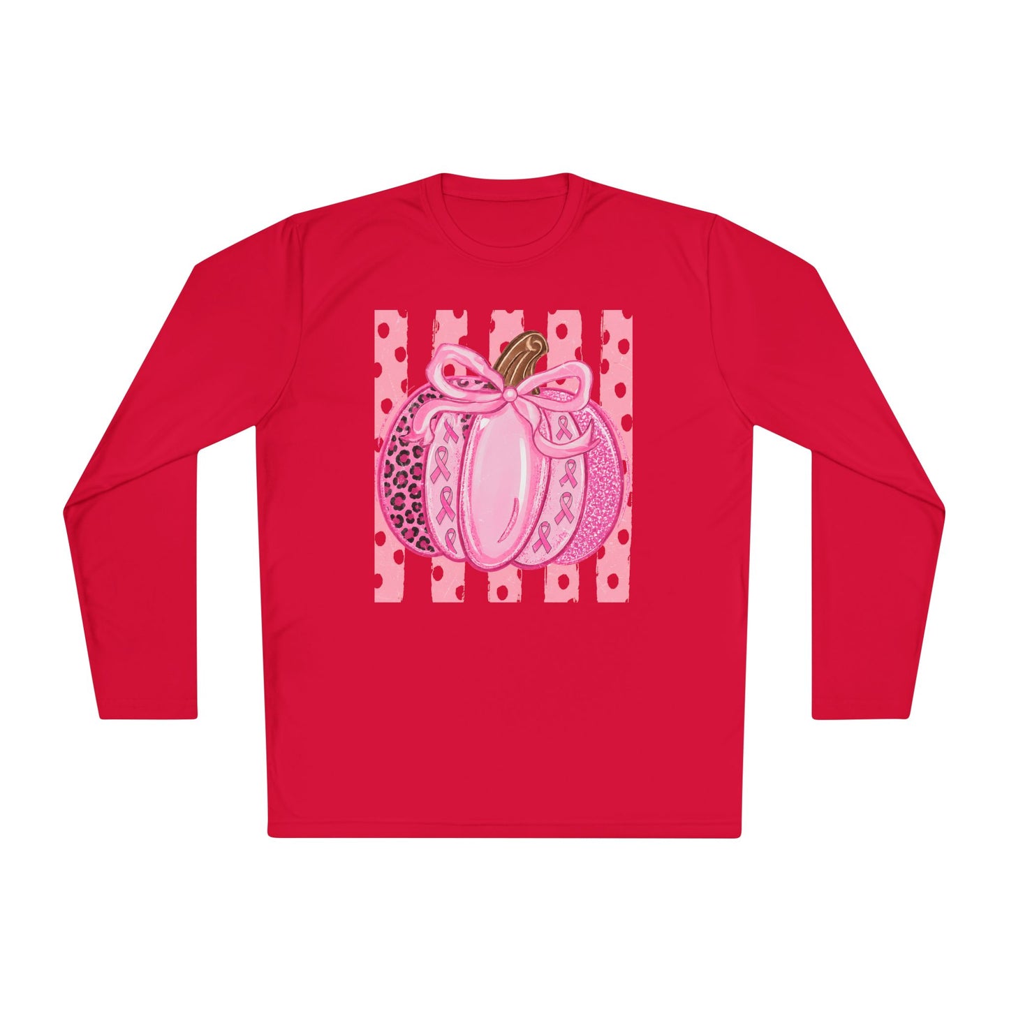 Pink Pumpkin Lightweight Long Sleeve Tee
