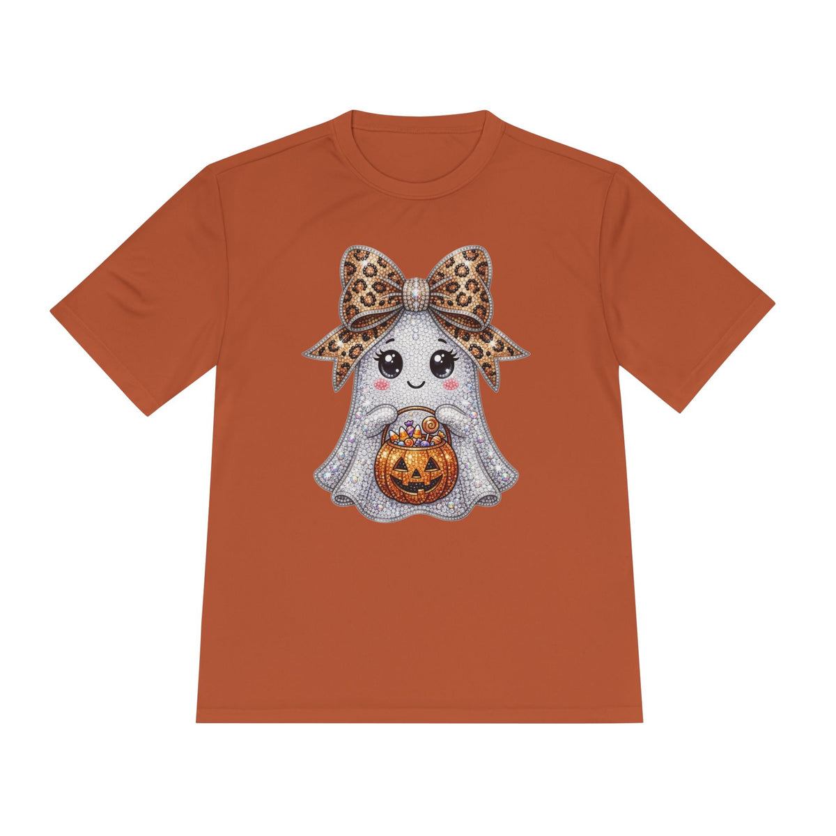 Mom Bling Ghost Moisture Wicking Tee