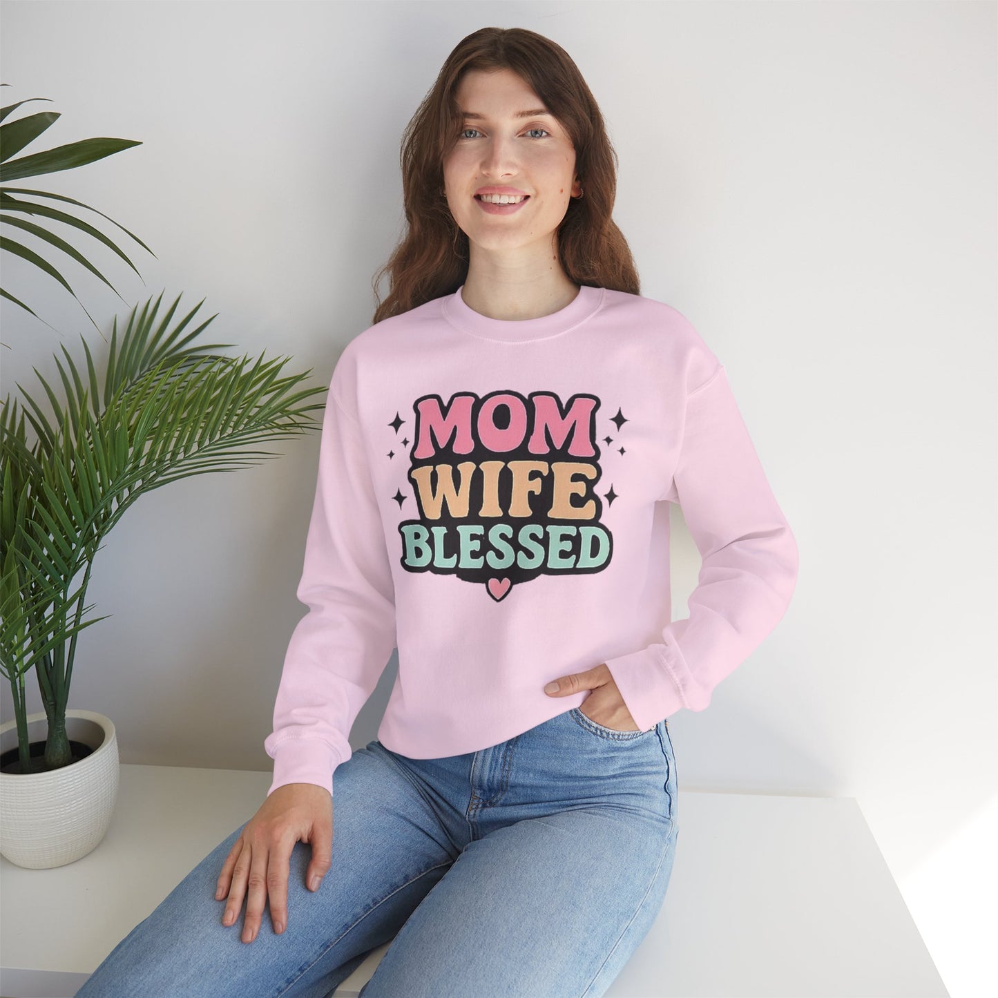 Unisex Heavy Blend™ Crewneck Mom Sweatshirt