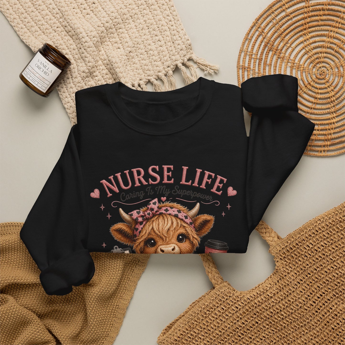 Nurse Life Crewneck Sweatshirt