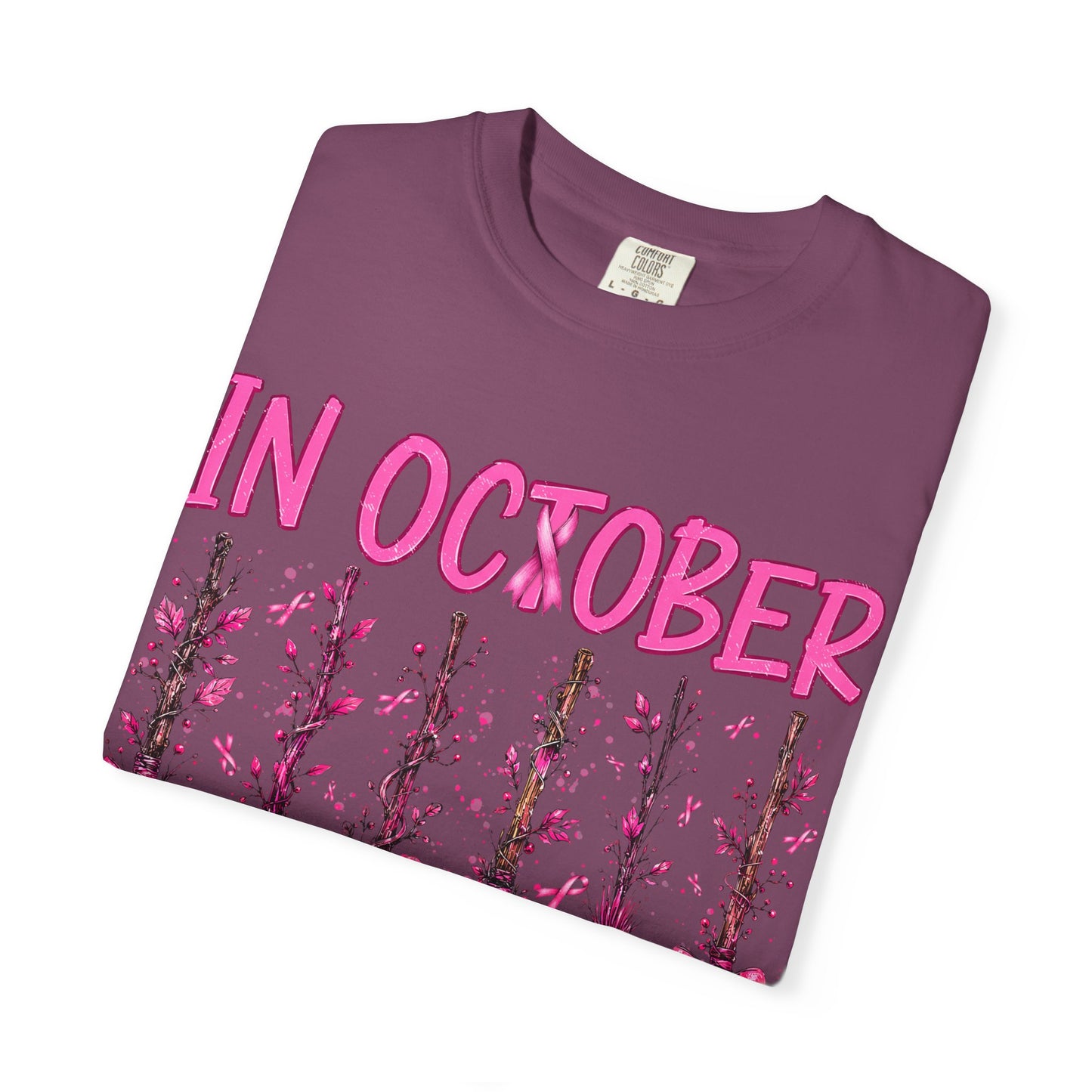 In October We Were Pink T-shirt
