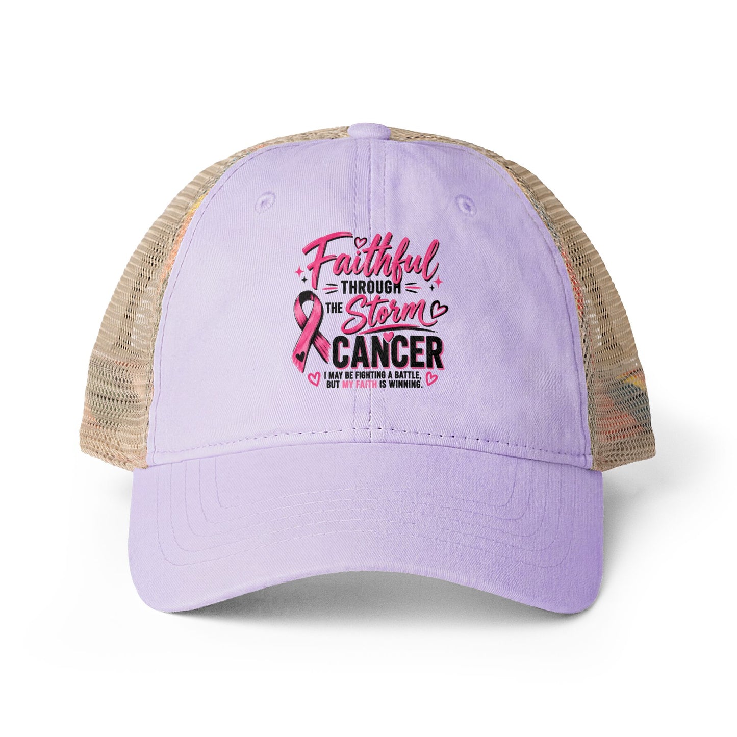 Women's Washed Mesh-Back Cap