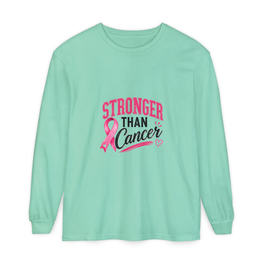 🎗️Stronger than Cancer Survivor Long Sleeve Shirt