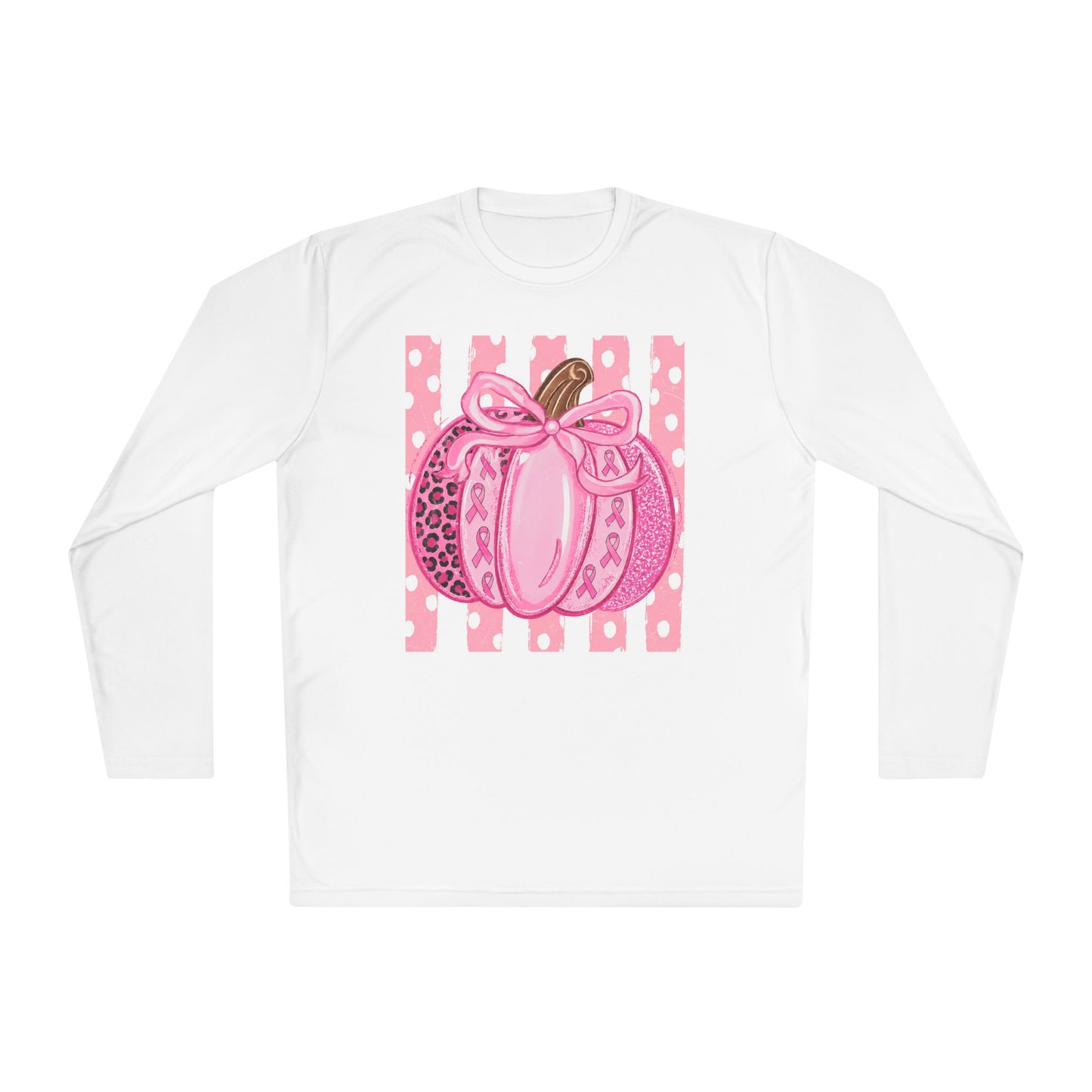 Pink Pumpkin Lightweight Long Sleeve Tee