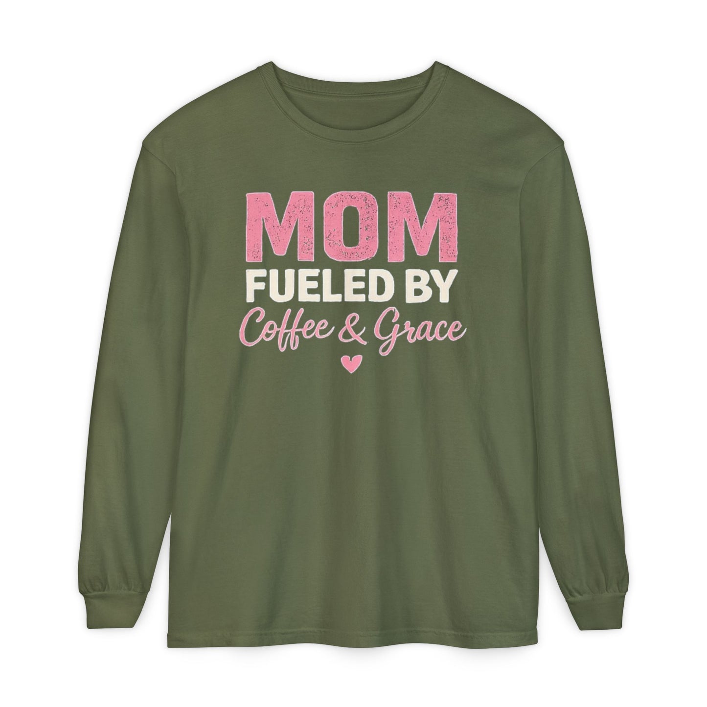 Unisex Garment-dyed Long Sleeve T-Shirt