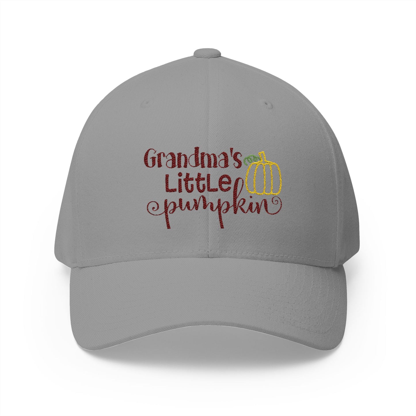 Grandma's Little Pumpkin Structured Cap (Embroidery)