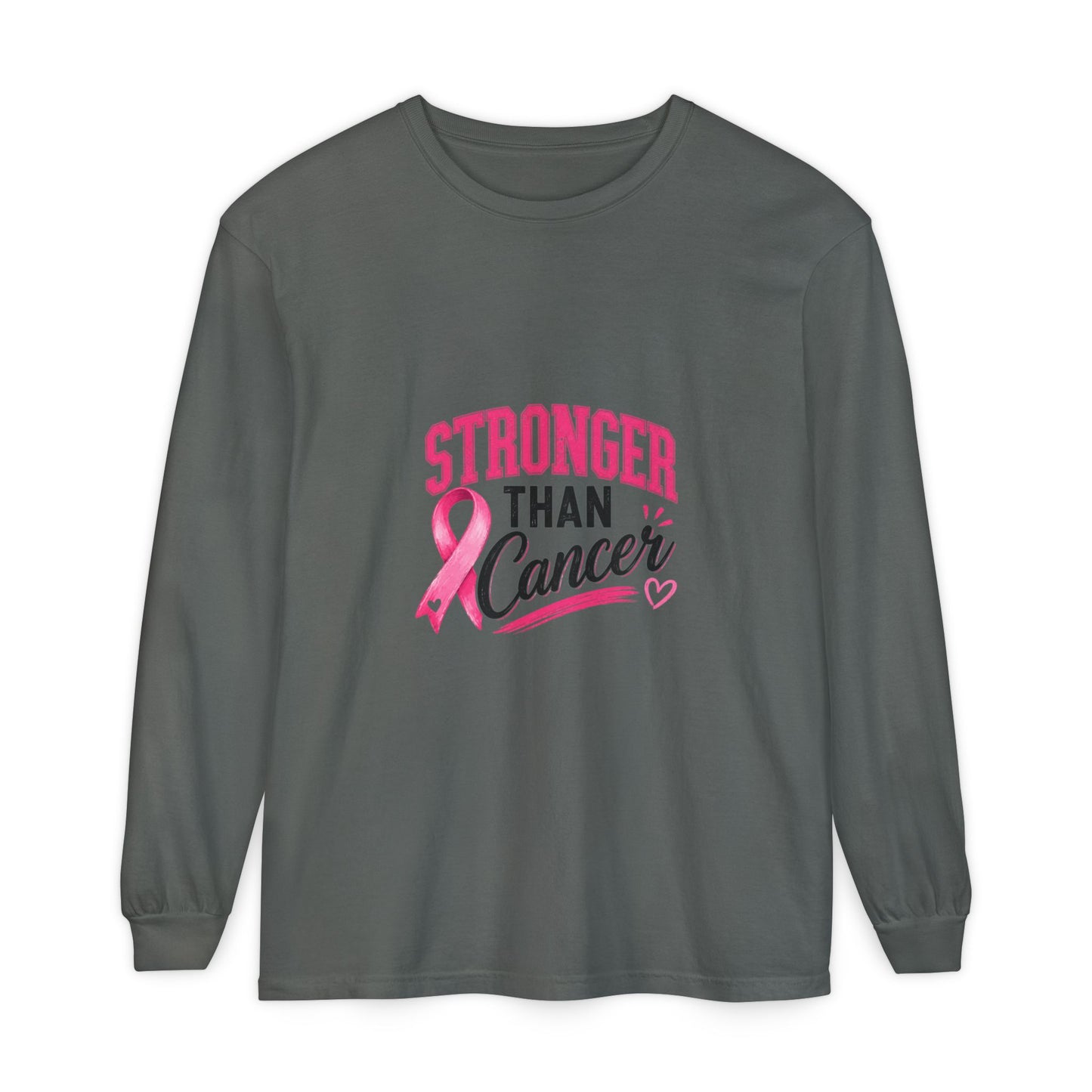 Unisex Garment-dyed Long Sleeve T-Shirt