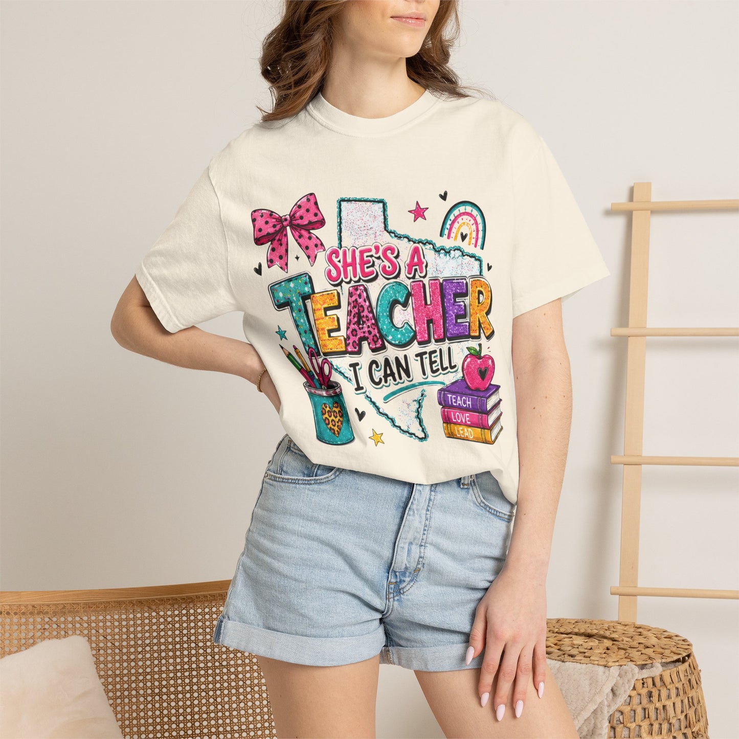 She's A Teacher I Can Tell T Shirt