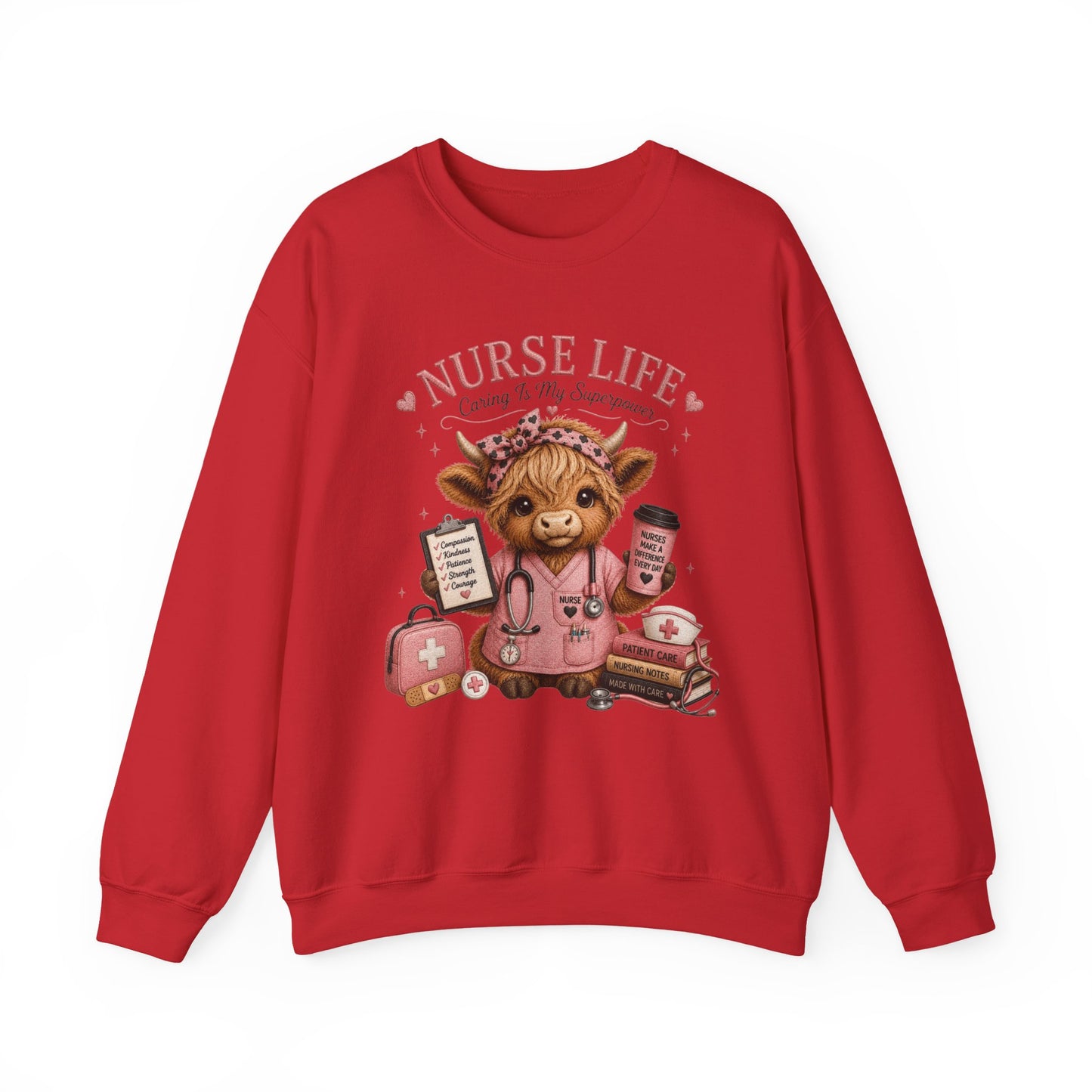Nurse Life Crewneck Sweatshirt
