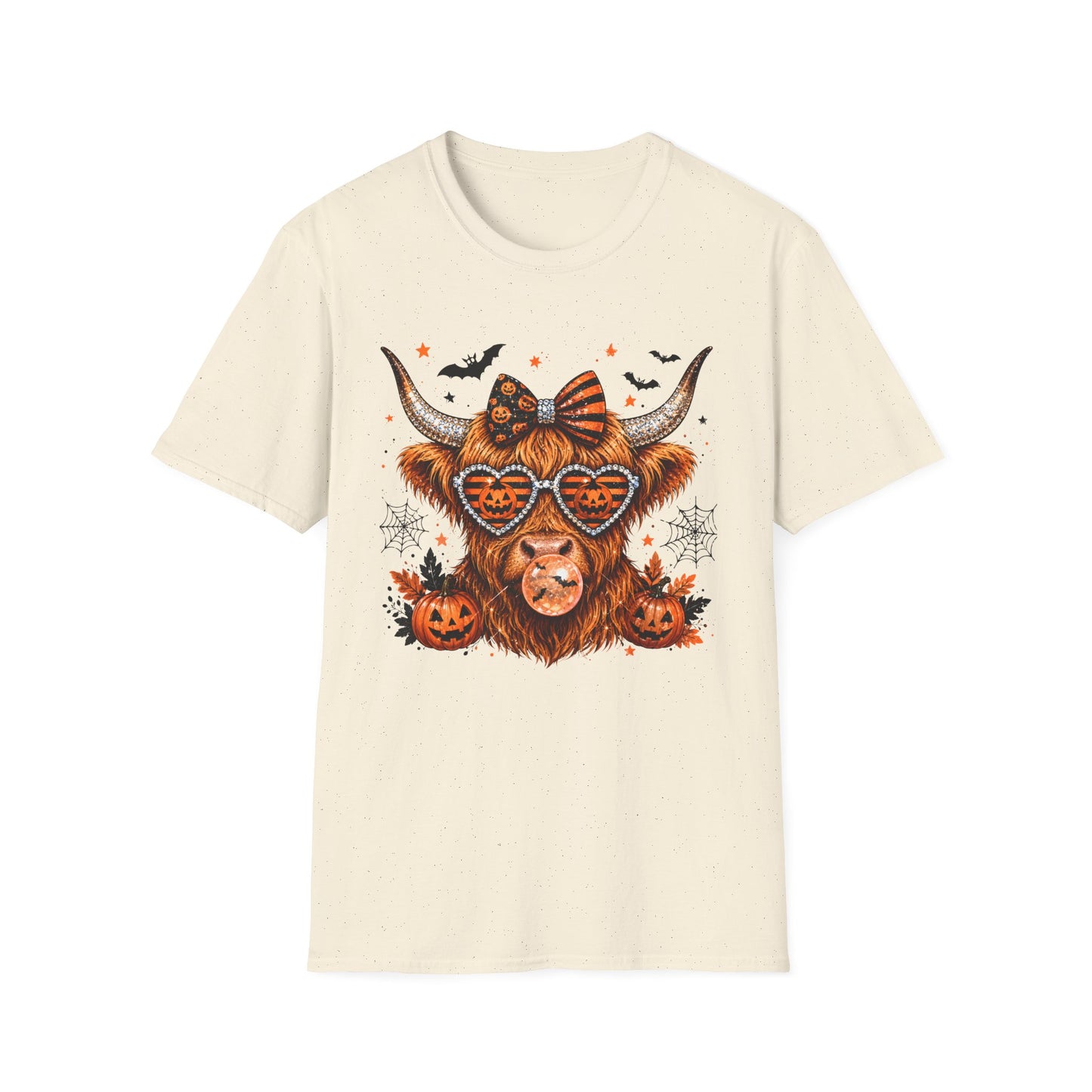 Halloween/Harvest Cow Softstyle T-Shirt