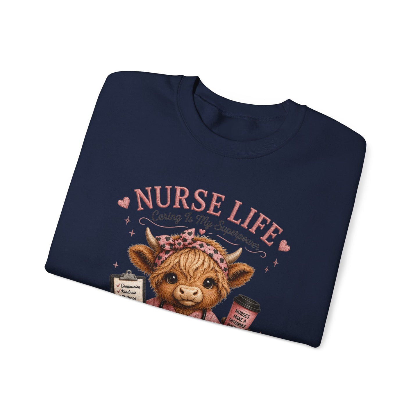 Nurse Life Crewneck Sweatshirt