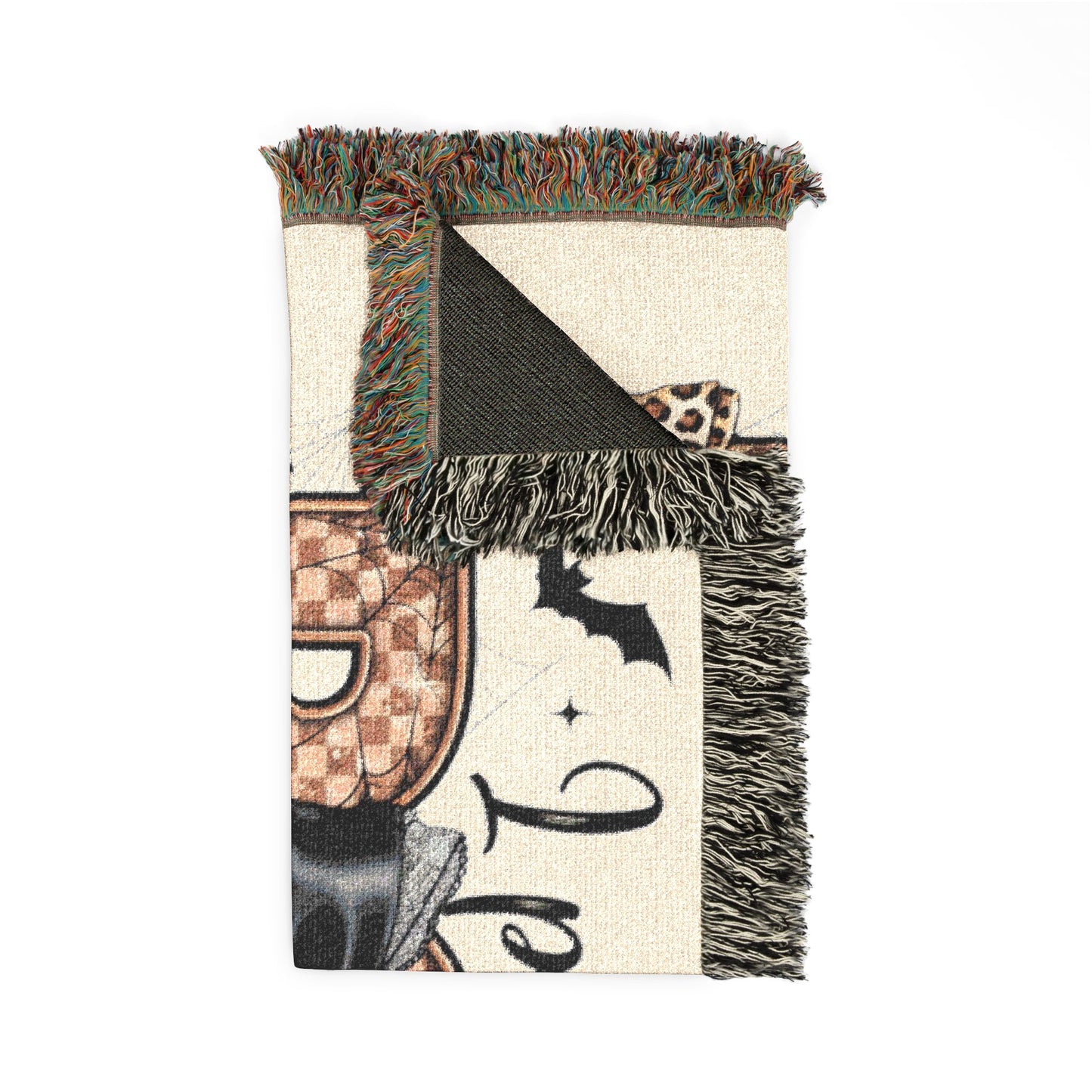Boujee Halloween Woven Blanket