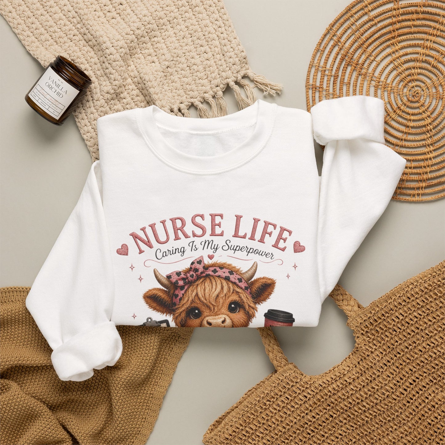 Nurse Life Crewneck Sweatshirt