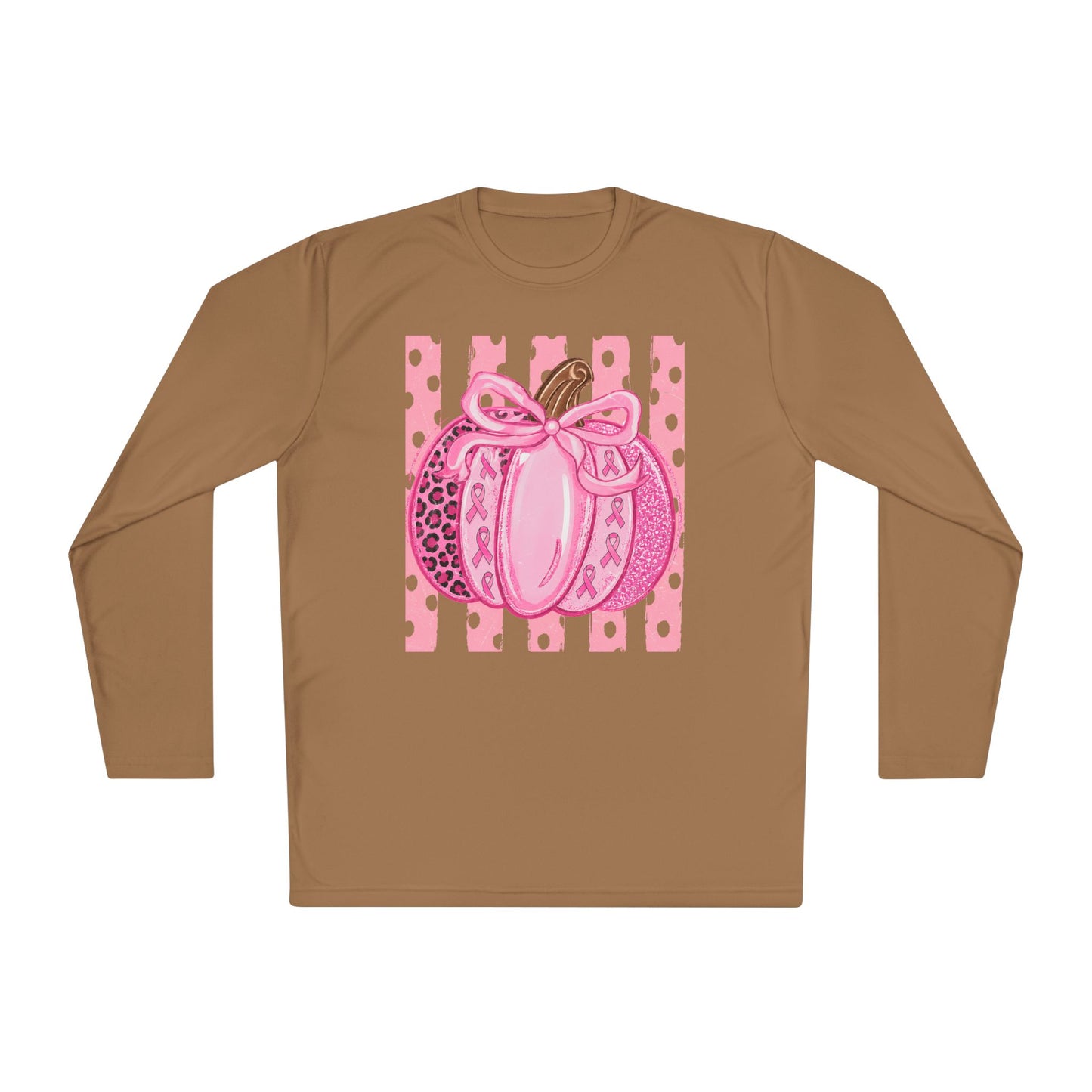 Pink Pumpkin Lightweight Long Sleeve Tee