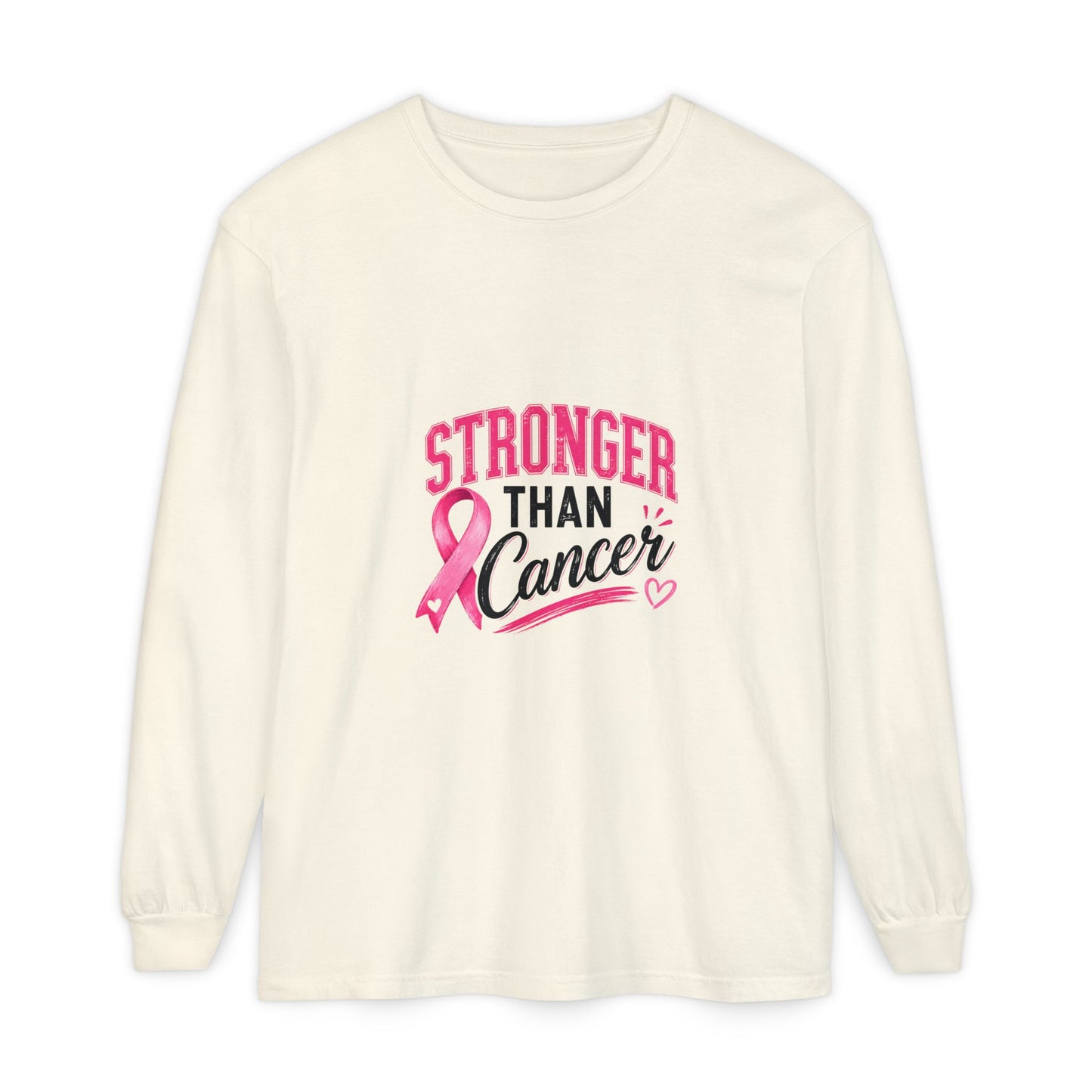 Unisex Garment-dyed Long Sleeve T-Shirt