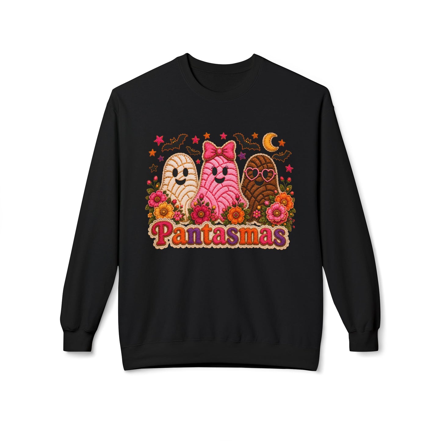 Halloween Conchas Midweight Softstyle Fleece Crewneck Sweatshirt