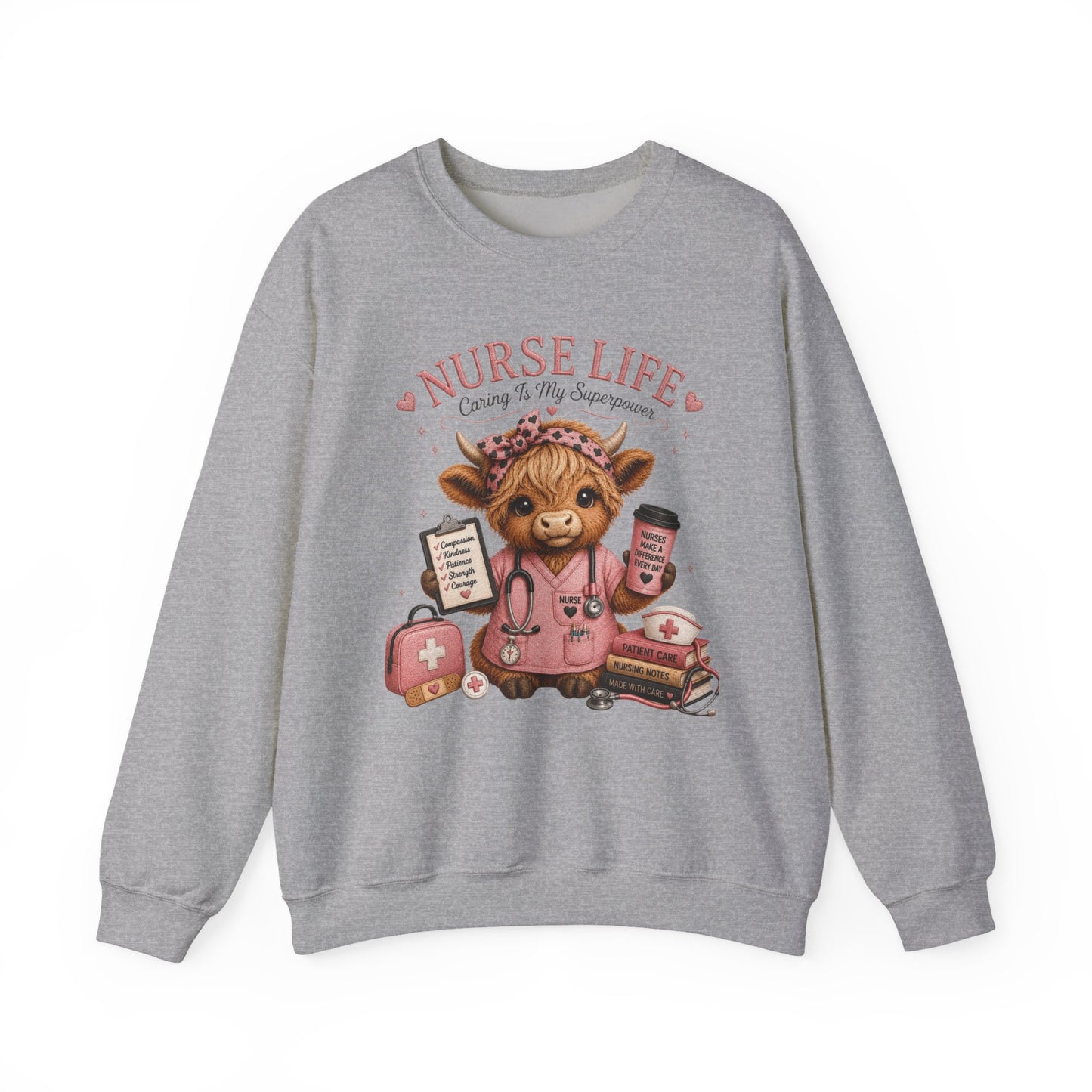 Nurse Life Crewneck Sweatshirt