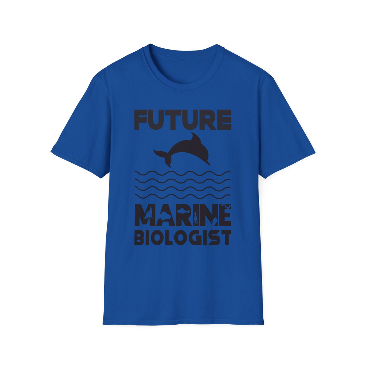 Future Marine Bioligst Unisex Softstyle T-Shirt
