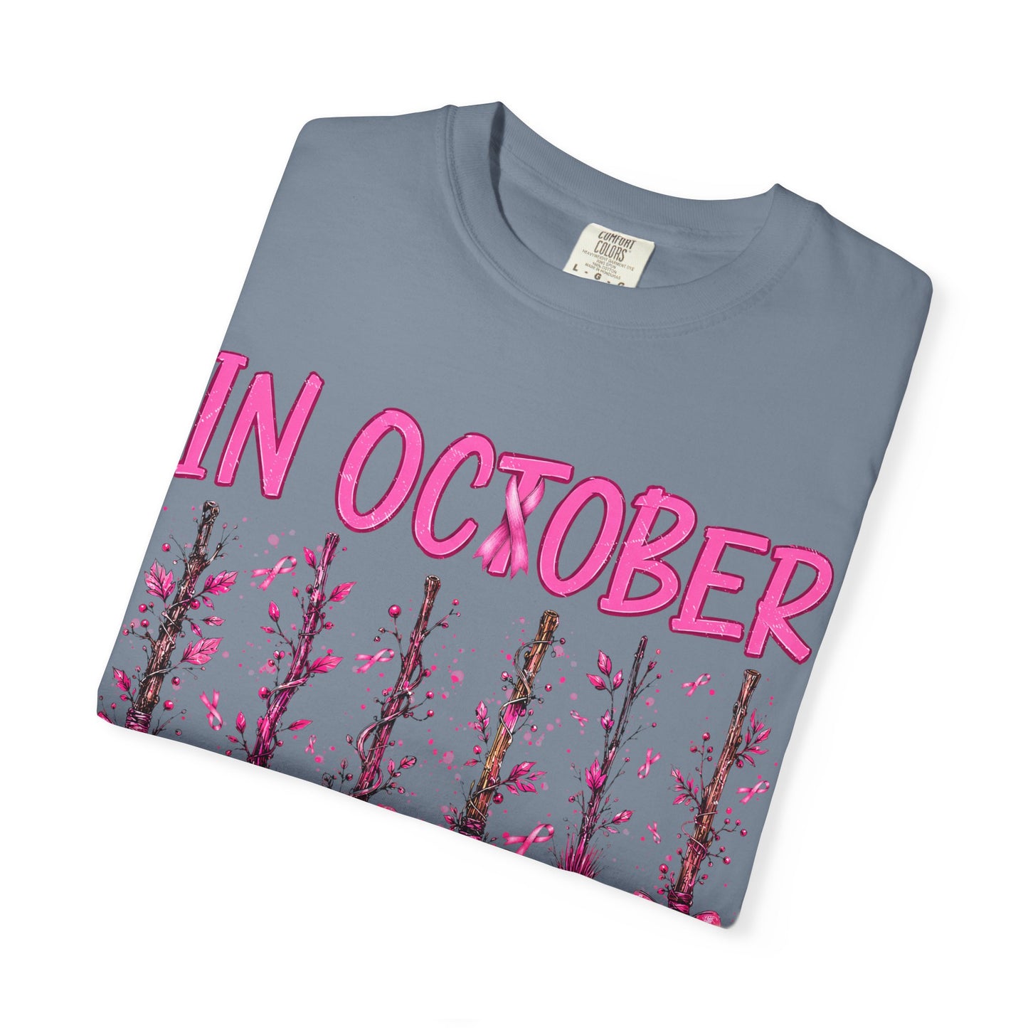 In October We Were Pink T-shirt