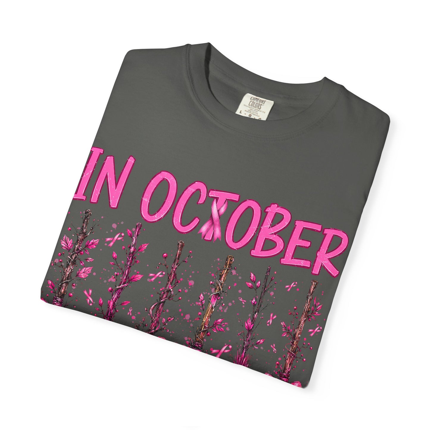 In October We Were Pink T-shirt
