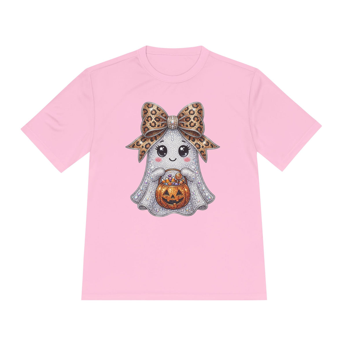 Mom Bling Ghost Moisture Wicking Tee