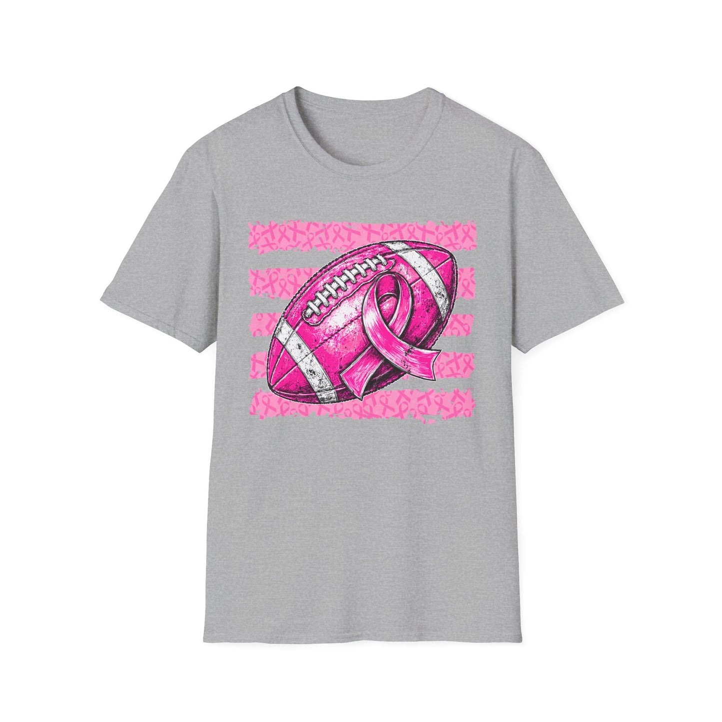 Pink Football Softstyle T-Shirt