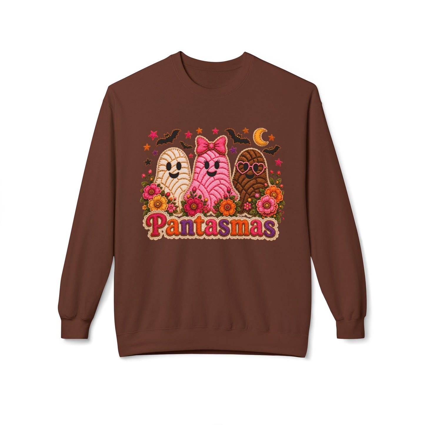 Halloween Conchas Midweight Softstyle Fleece Crewneck Sweatshirt