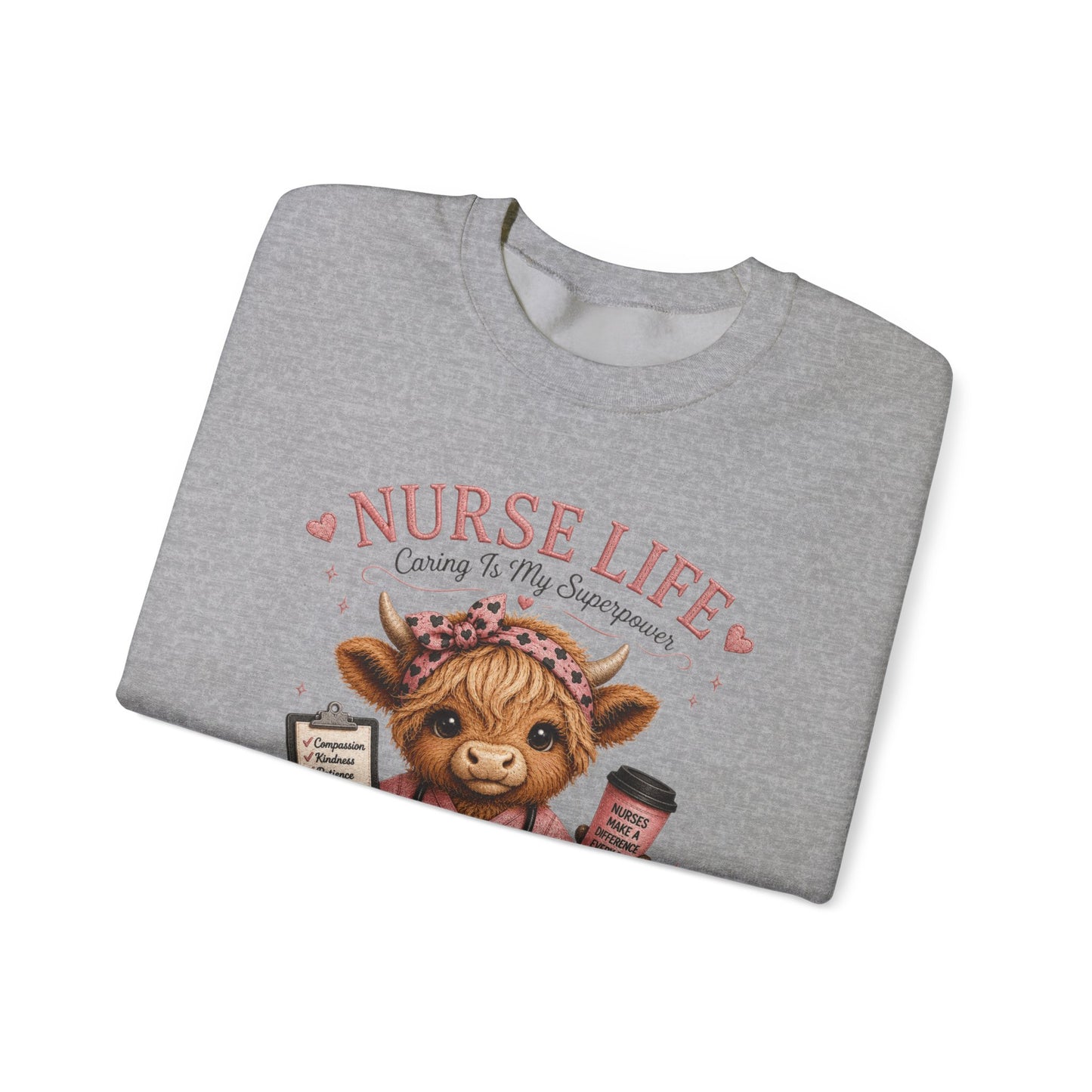 Nurse Life Crewneck Sweatshirt