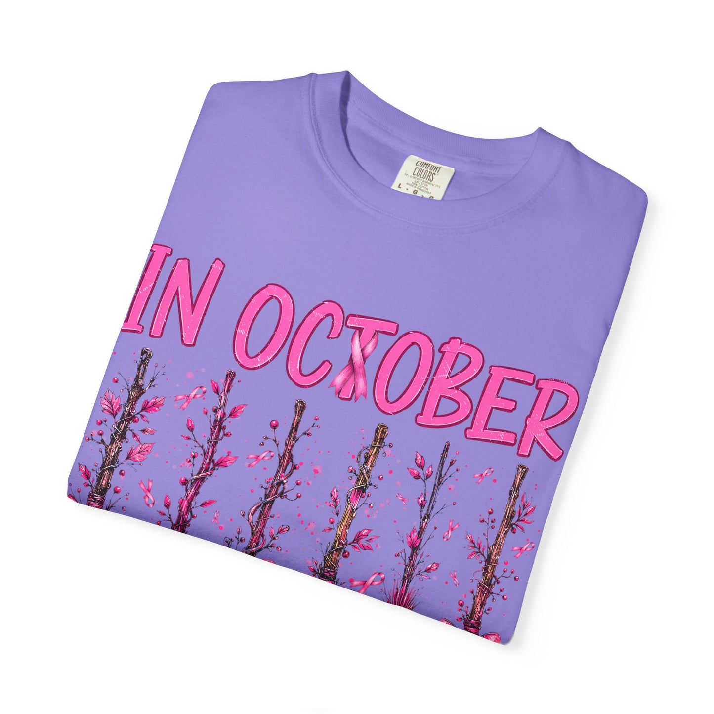 In October We Were Pink T-shirt