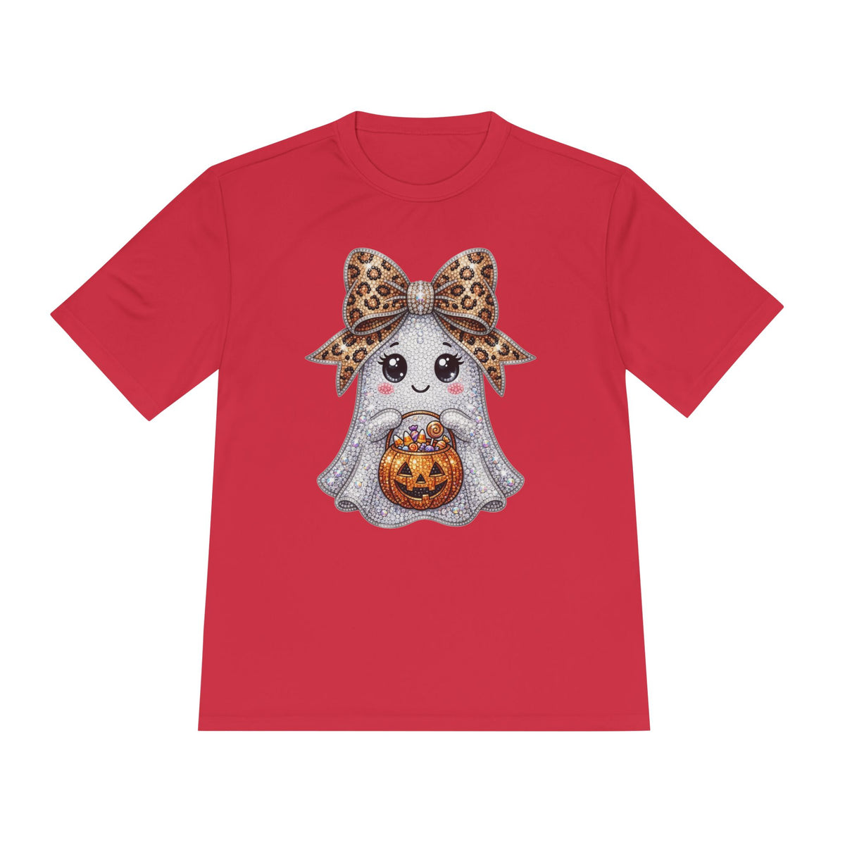Mom Bling Ghost Moisture Wicking Tee