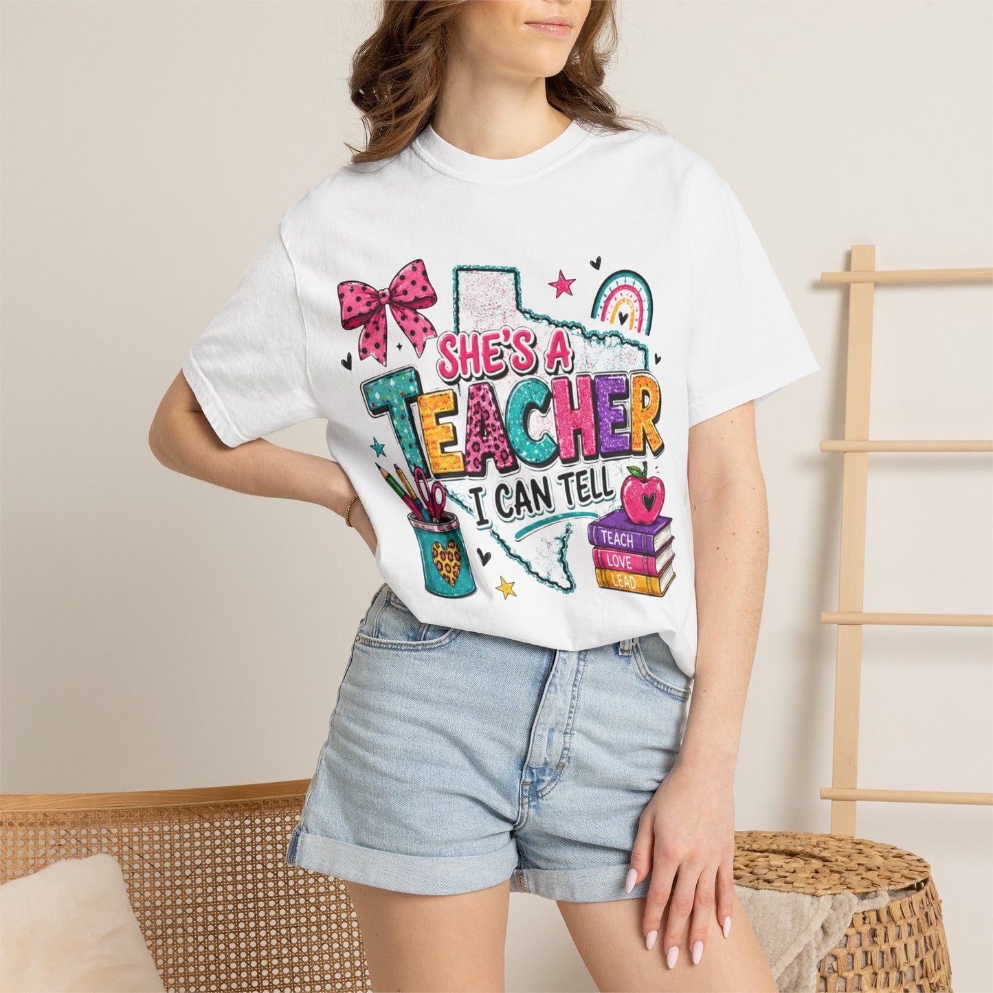 She's A Teacher I Can Tell T Shirt